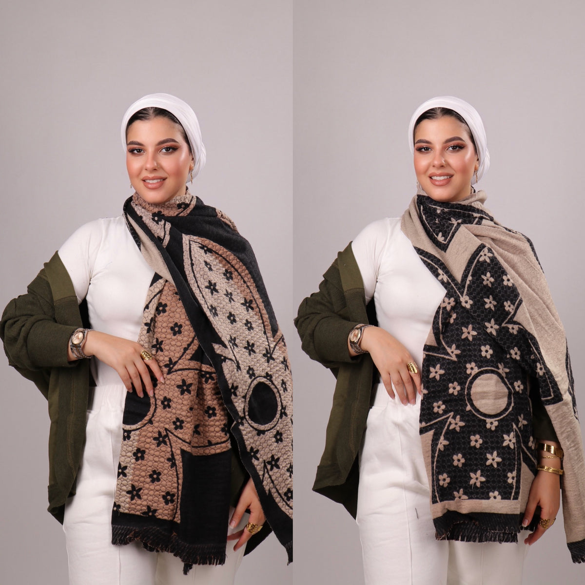 شال مركات شراشيب