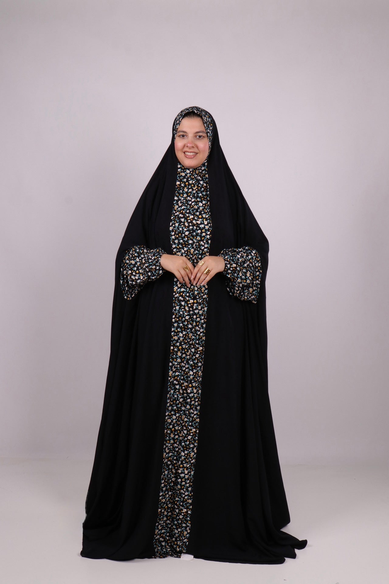 اسدال خمار كامل سوبر كريم