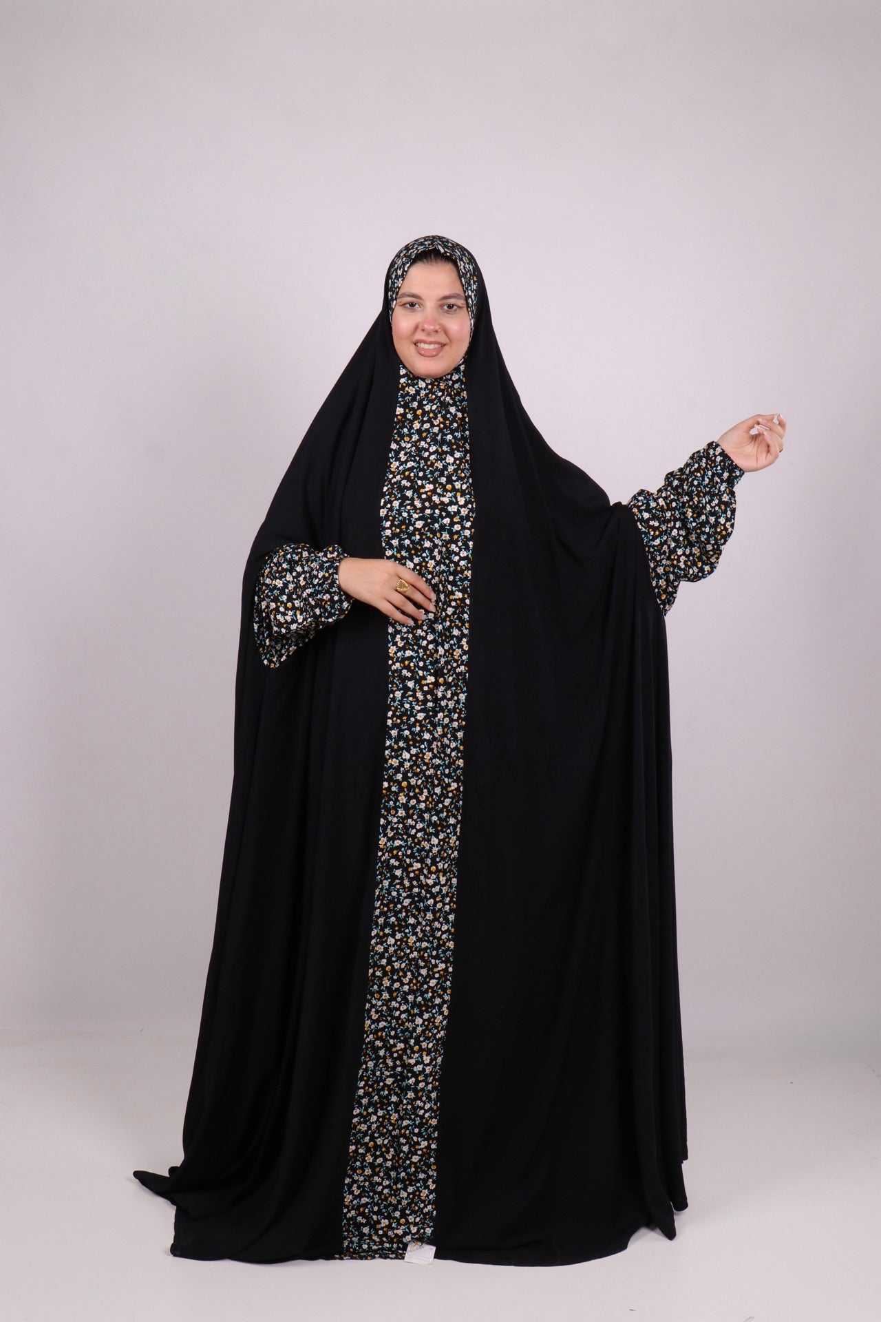 اسدال خمار كامل سوبر كريم