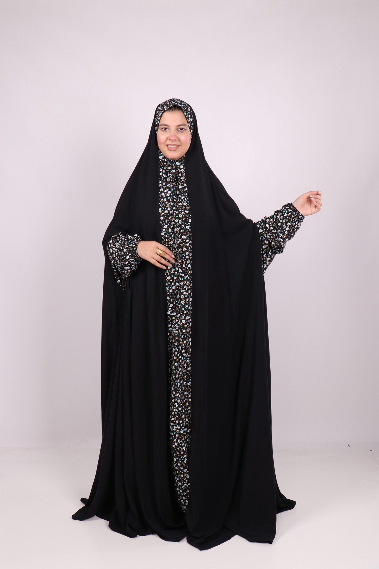 اسدال خمار كامل سوبر كريم