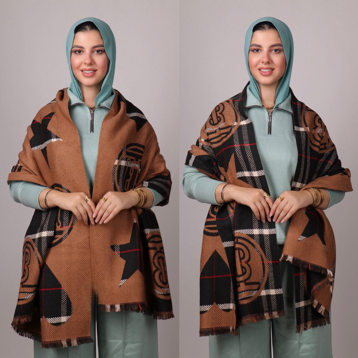 شال مركات شراشيب