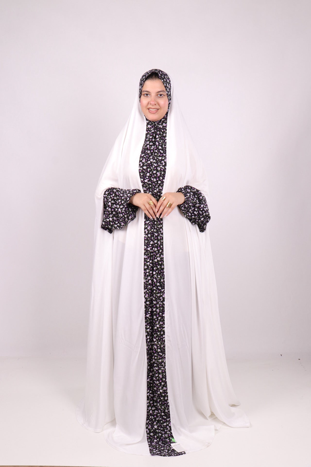 اسدال خمار كامل سوبر كريم