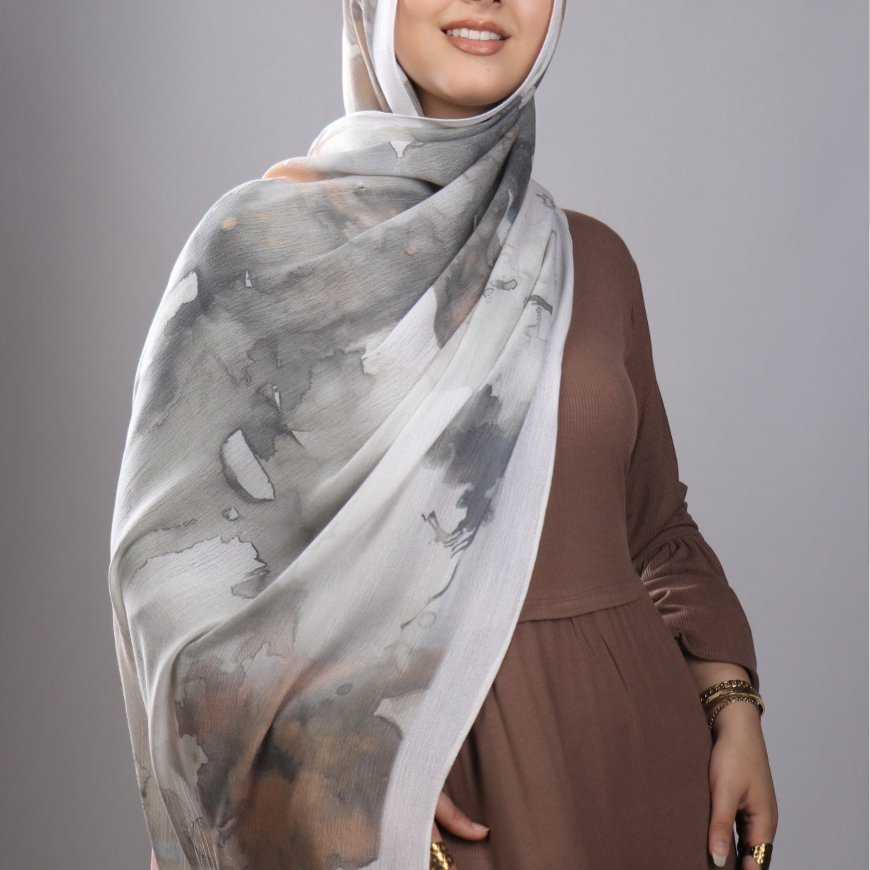 طرحة قطن مشجر كرينكل