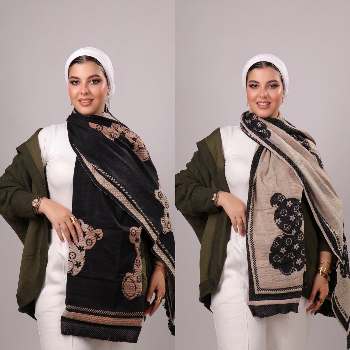 شال مركات شراشيب