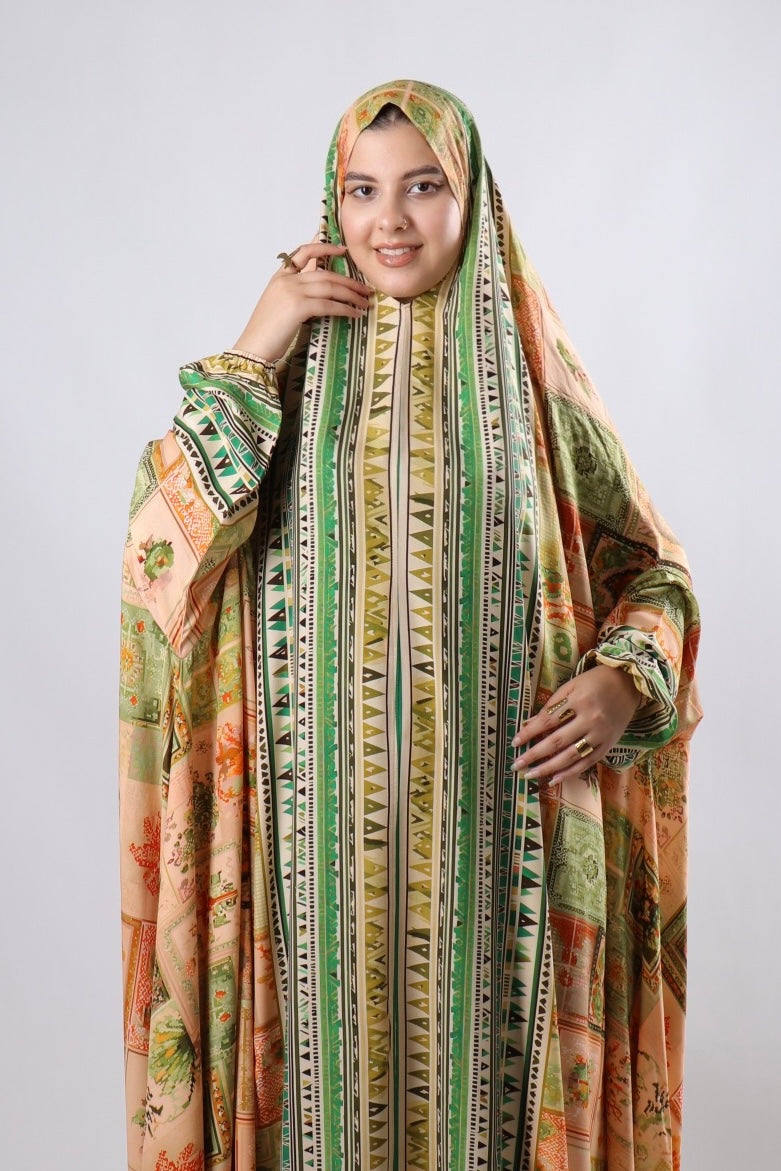 Full Khimar Esdal with border