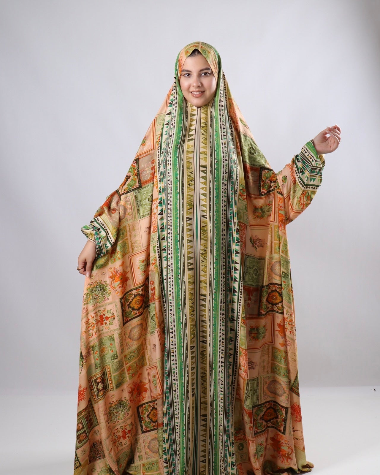 Full Khimar Esdal with border