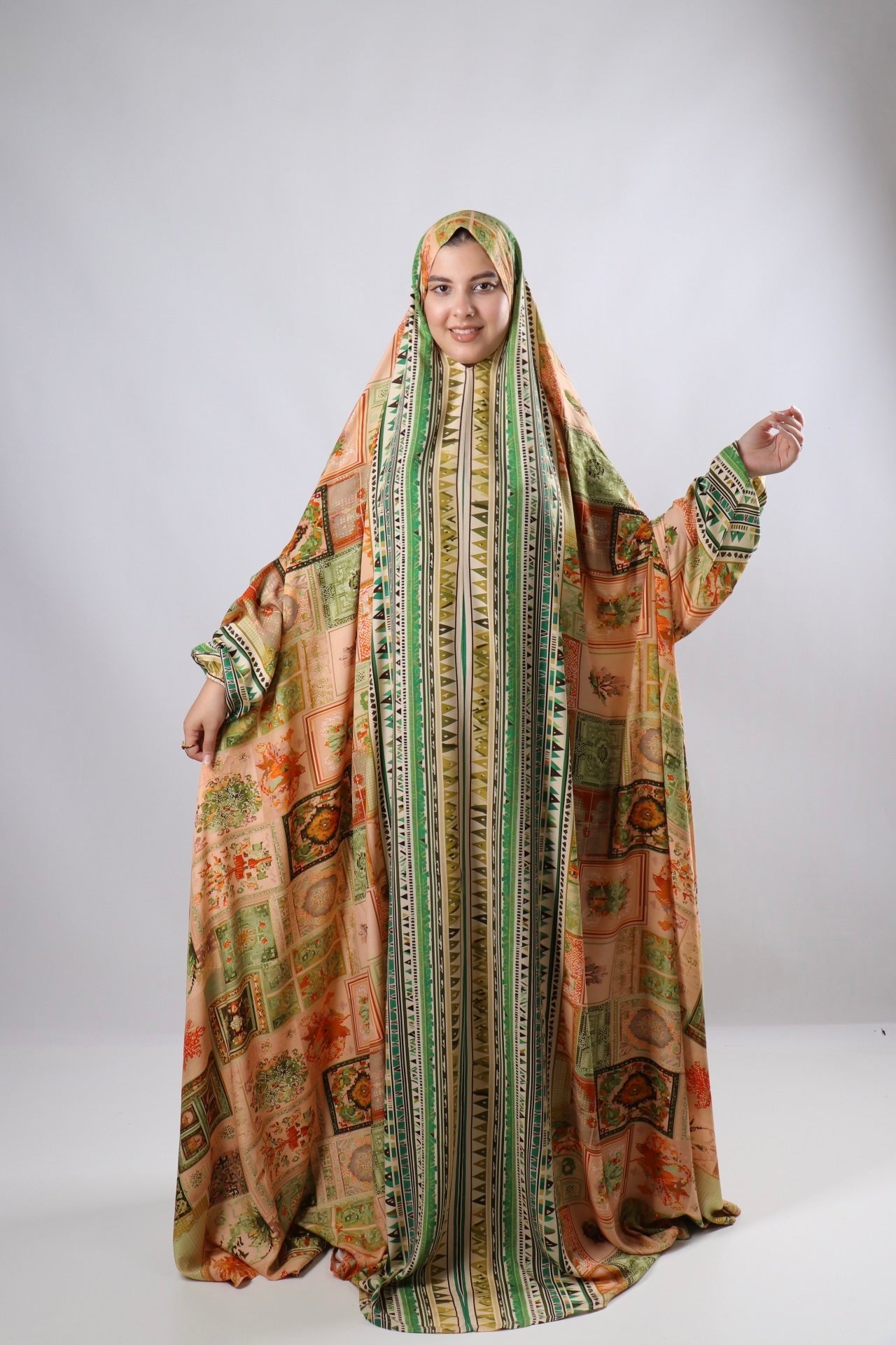 اسدال خمار كامل كنار