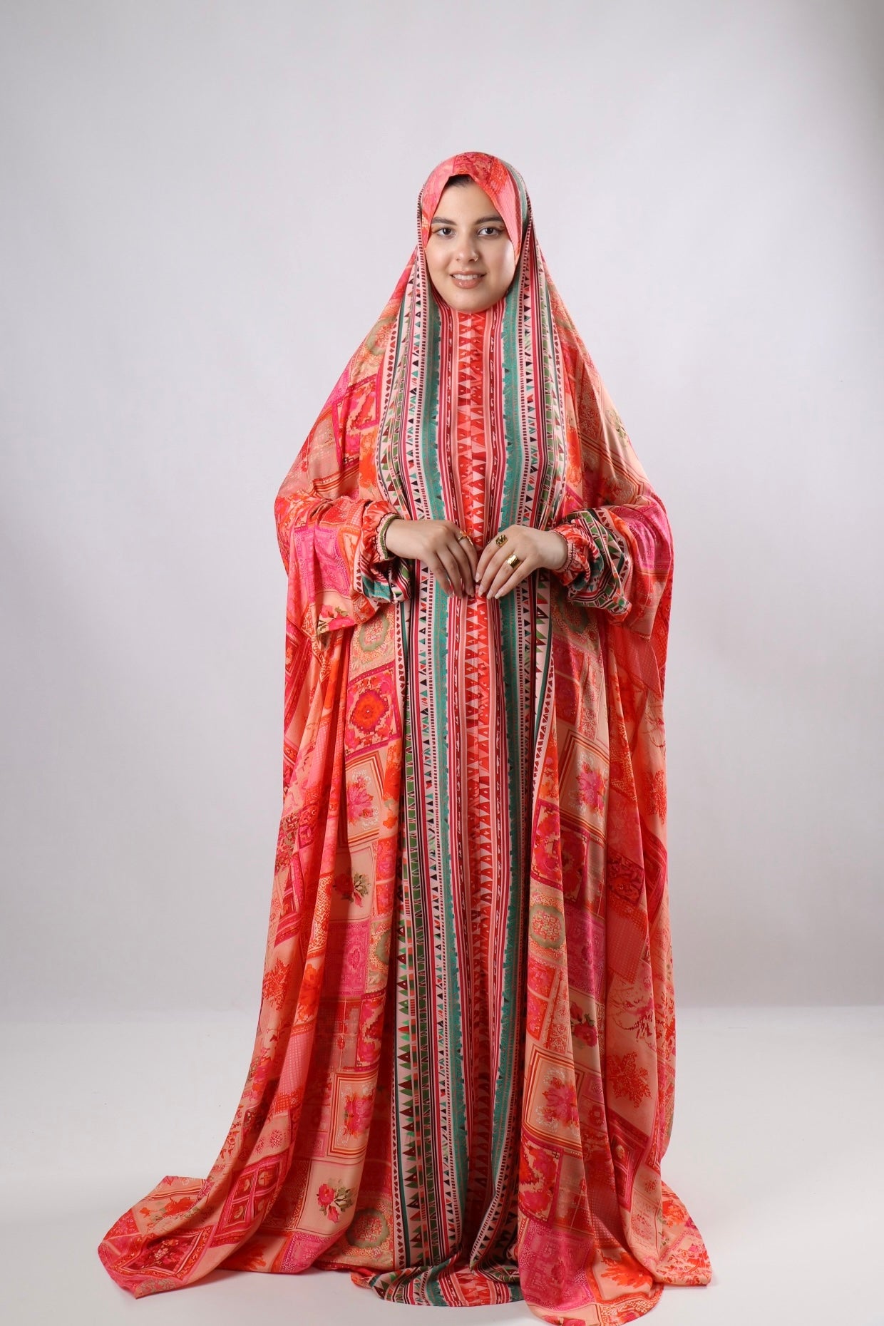 Full Khimar Esdal with border