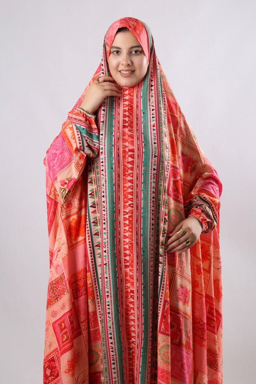 Full Khimar Esdal with border