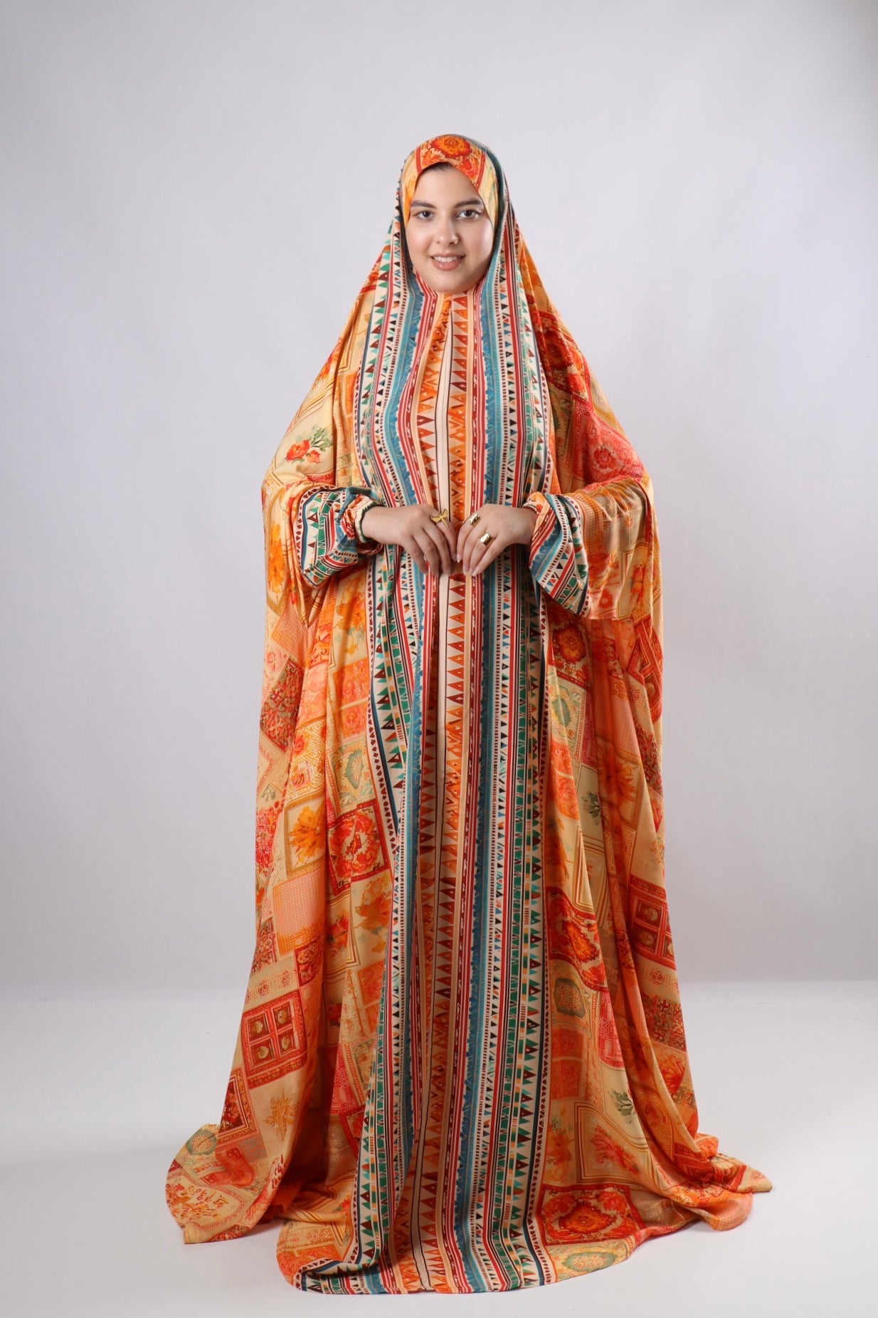 Full Khimar Esdal with border