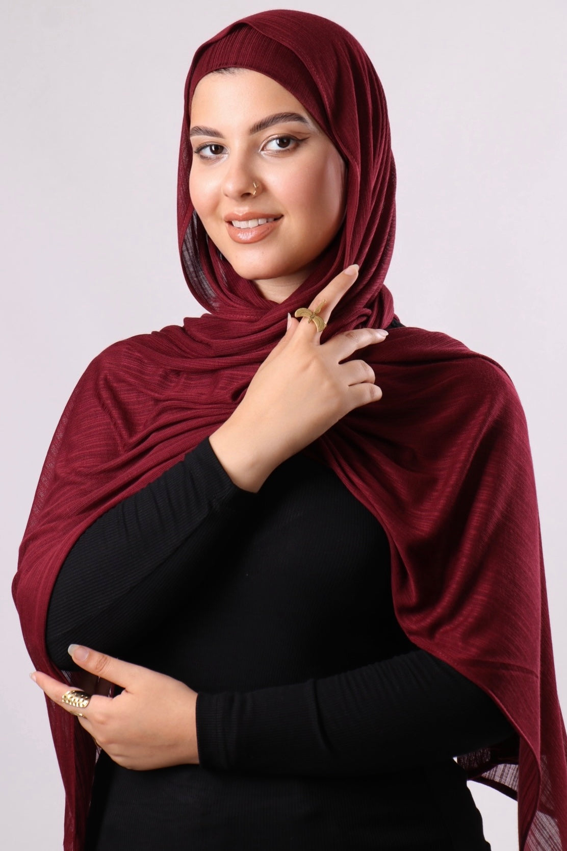 طرحه ليكرا كويتى عريض ايطالى &بونيه رباط