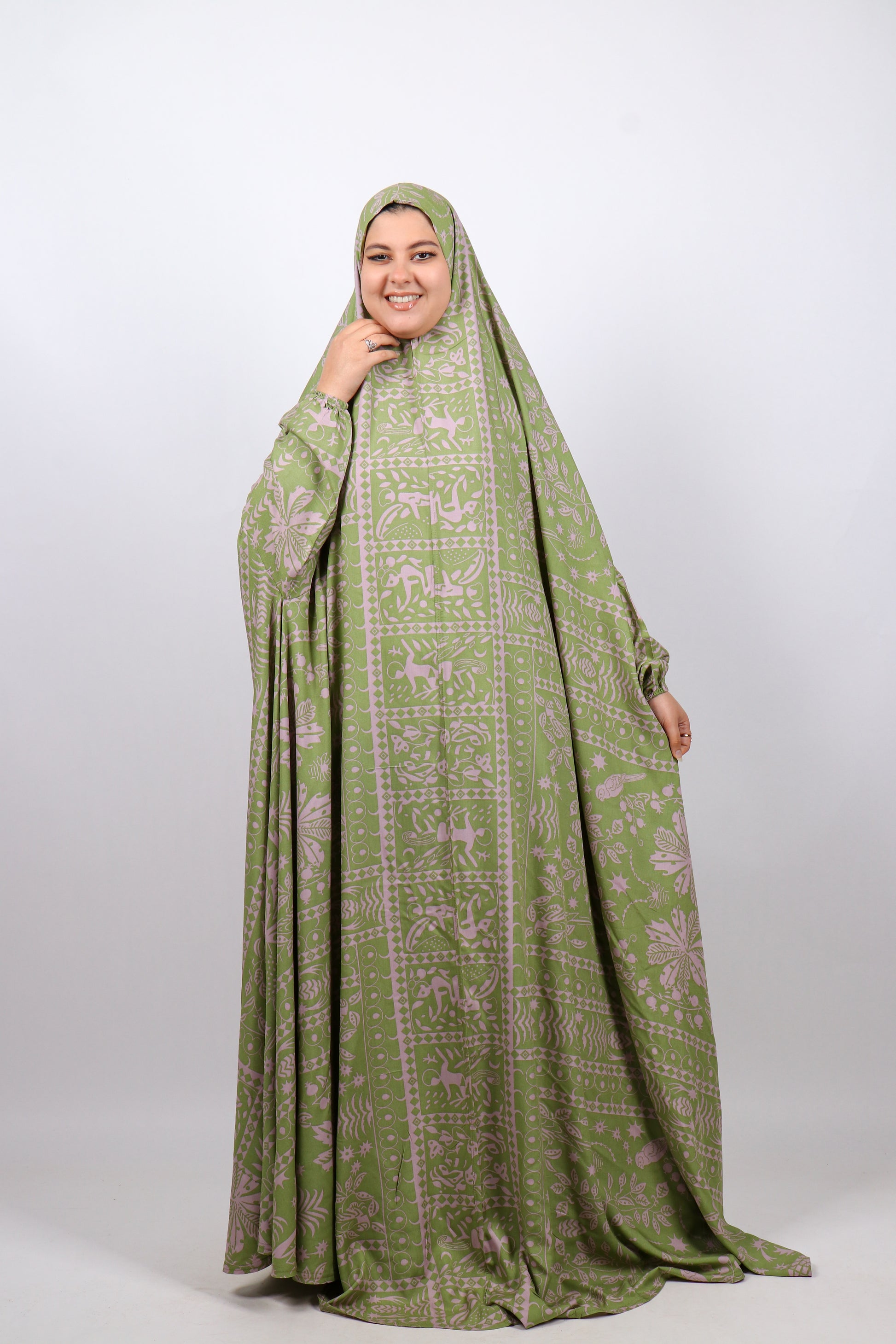 اسدال خمار كامل كنار