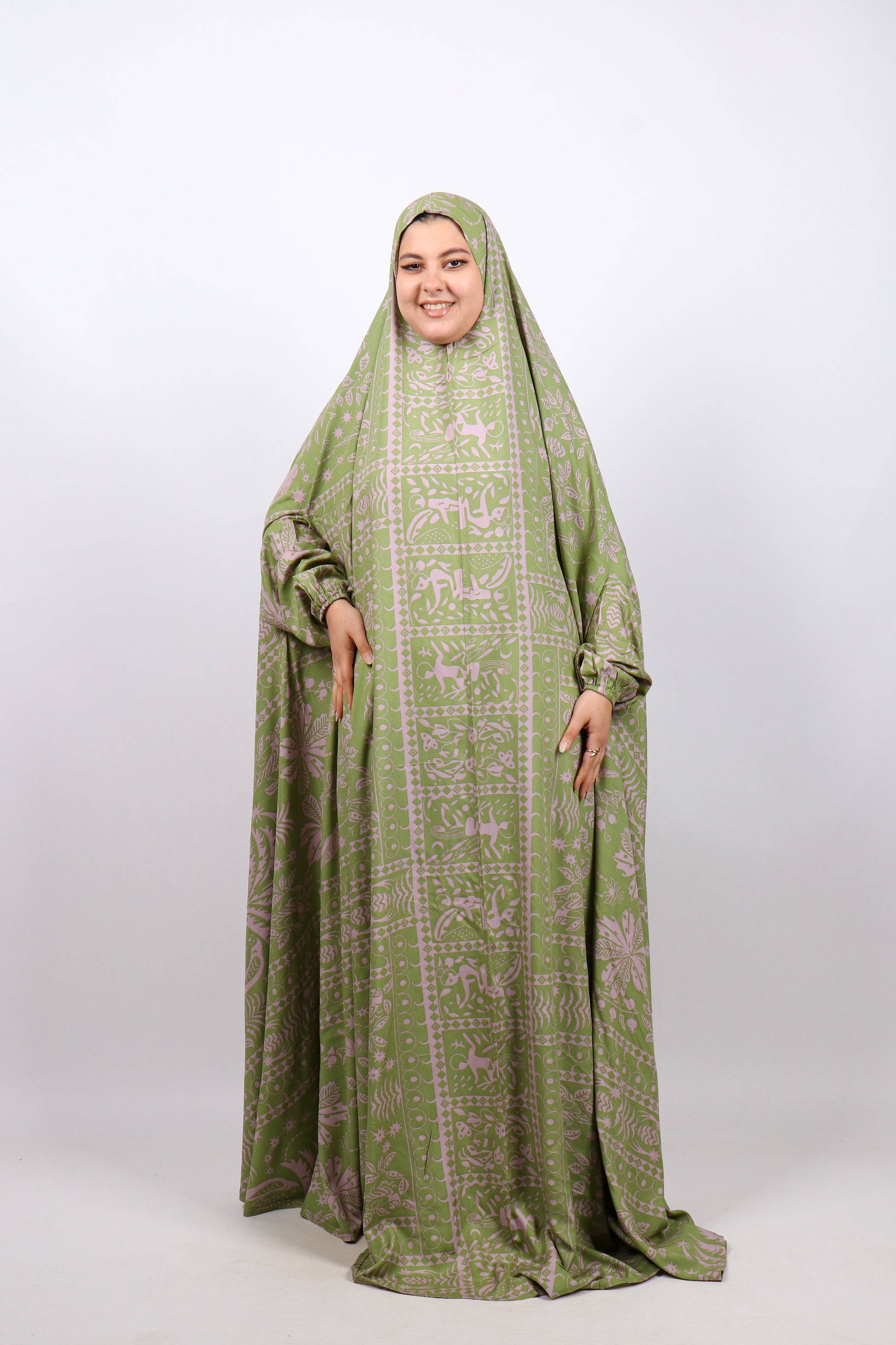 اسدال خمار كامل كنار