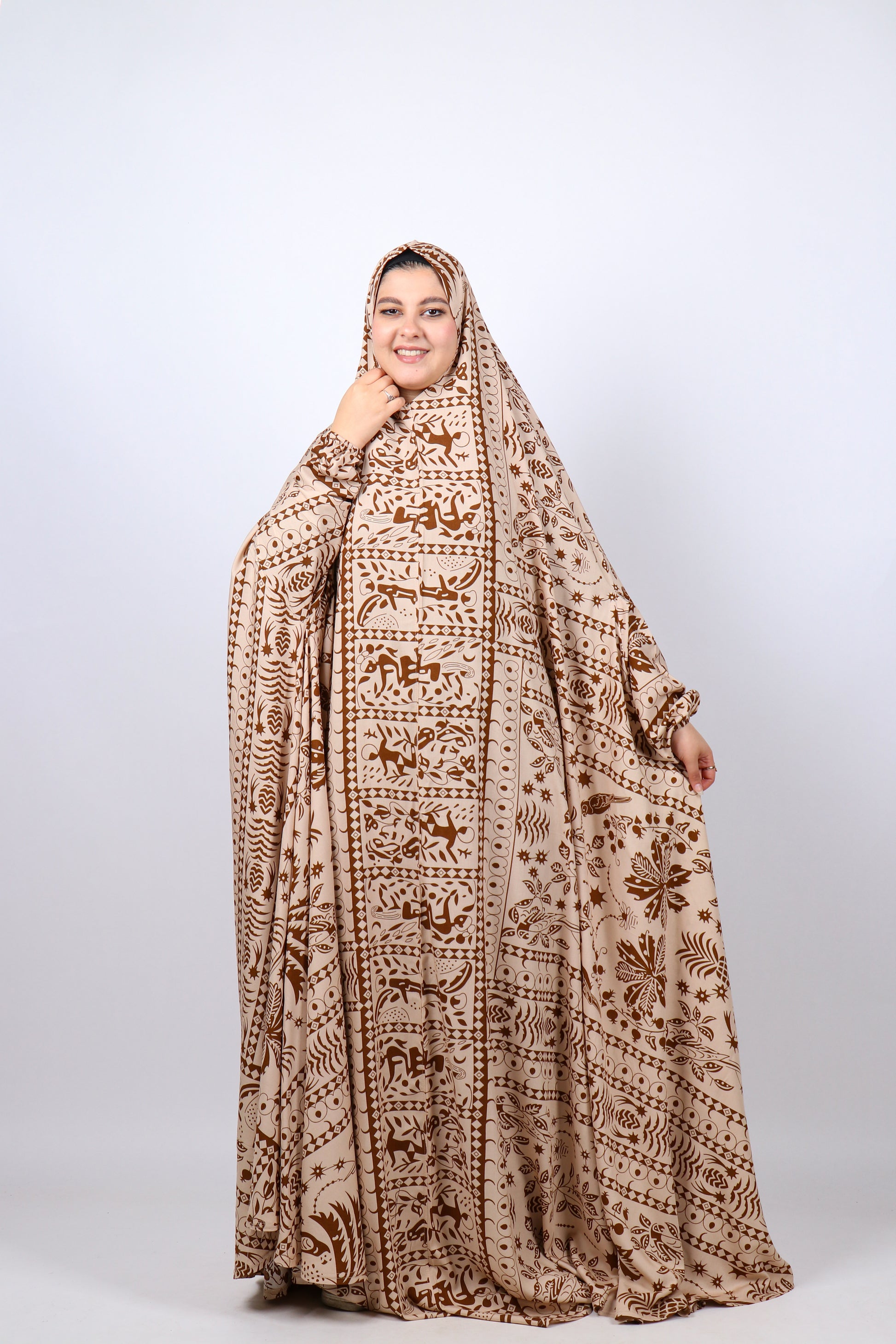 اسدال خمار كامل كنار