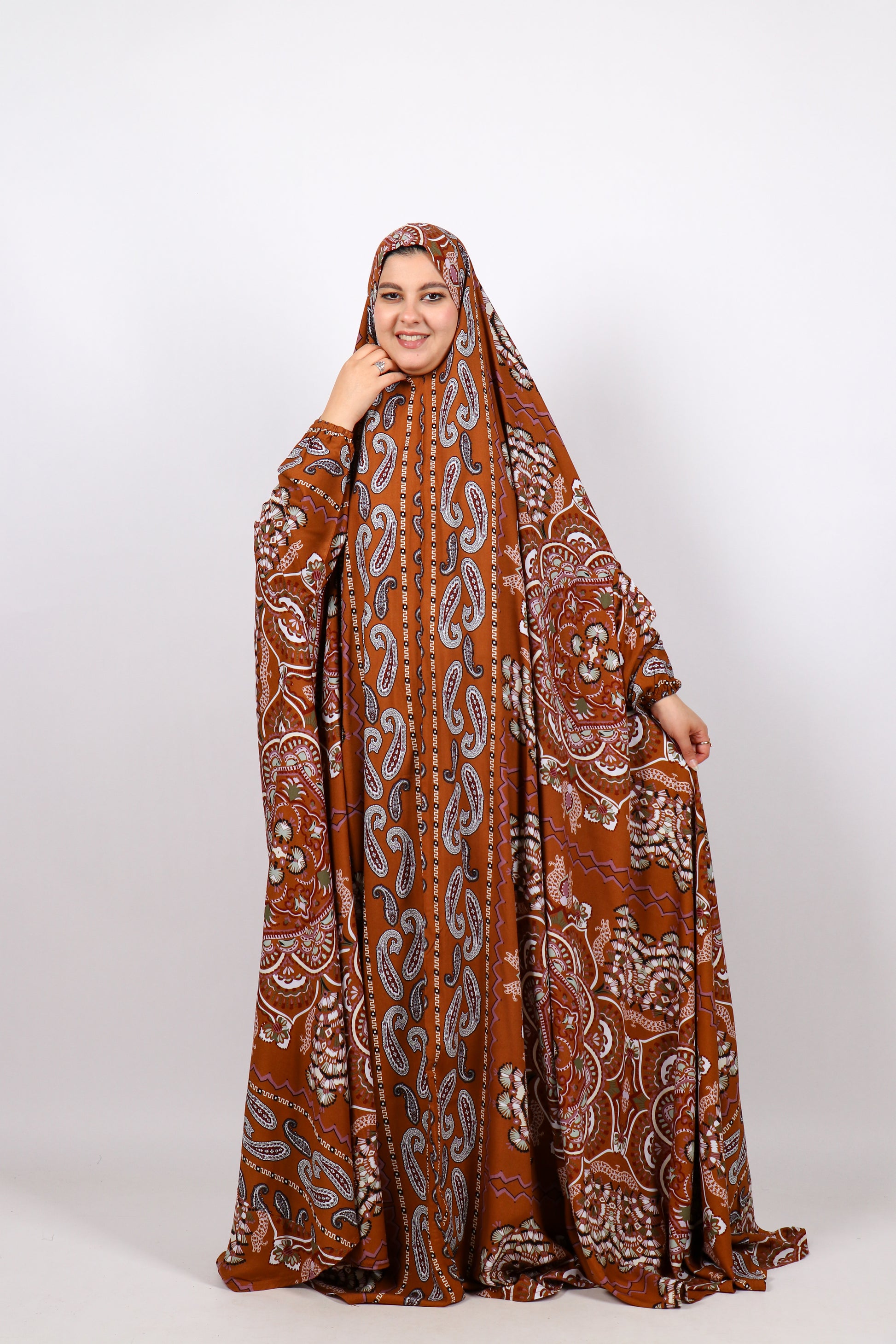 اسدال خمار كامل كنار
