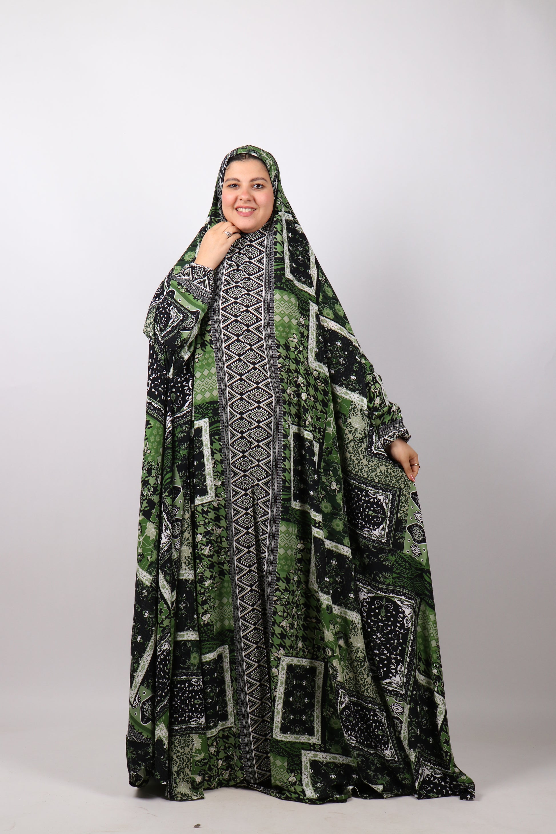 اسدال خمار كامل كنار