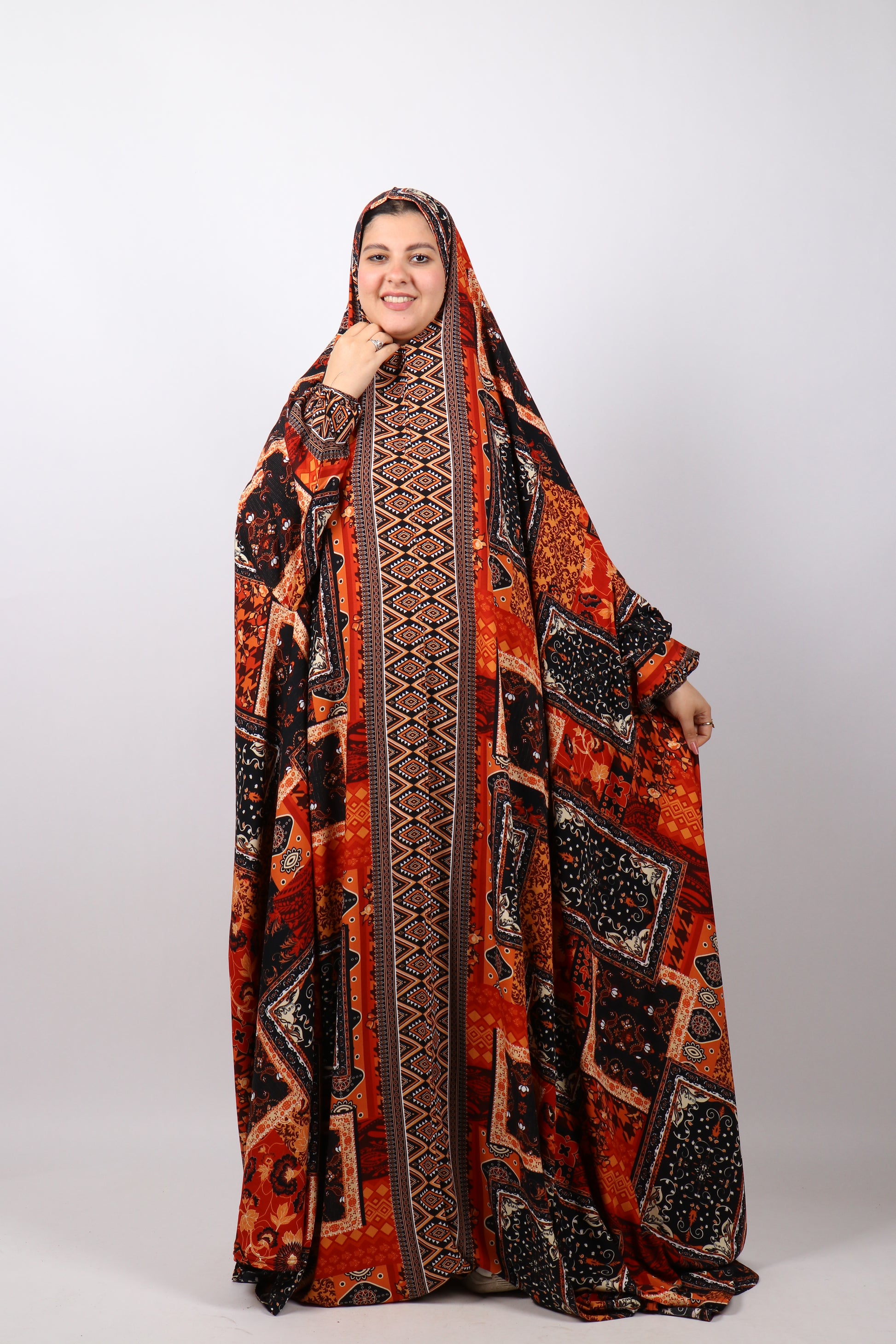 اسدال خمار كامل كنار