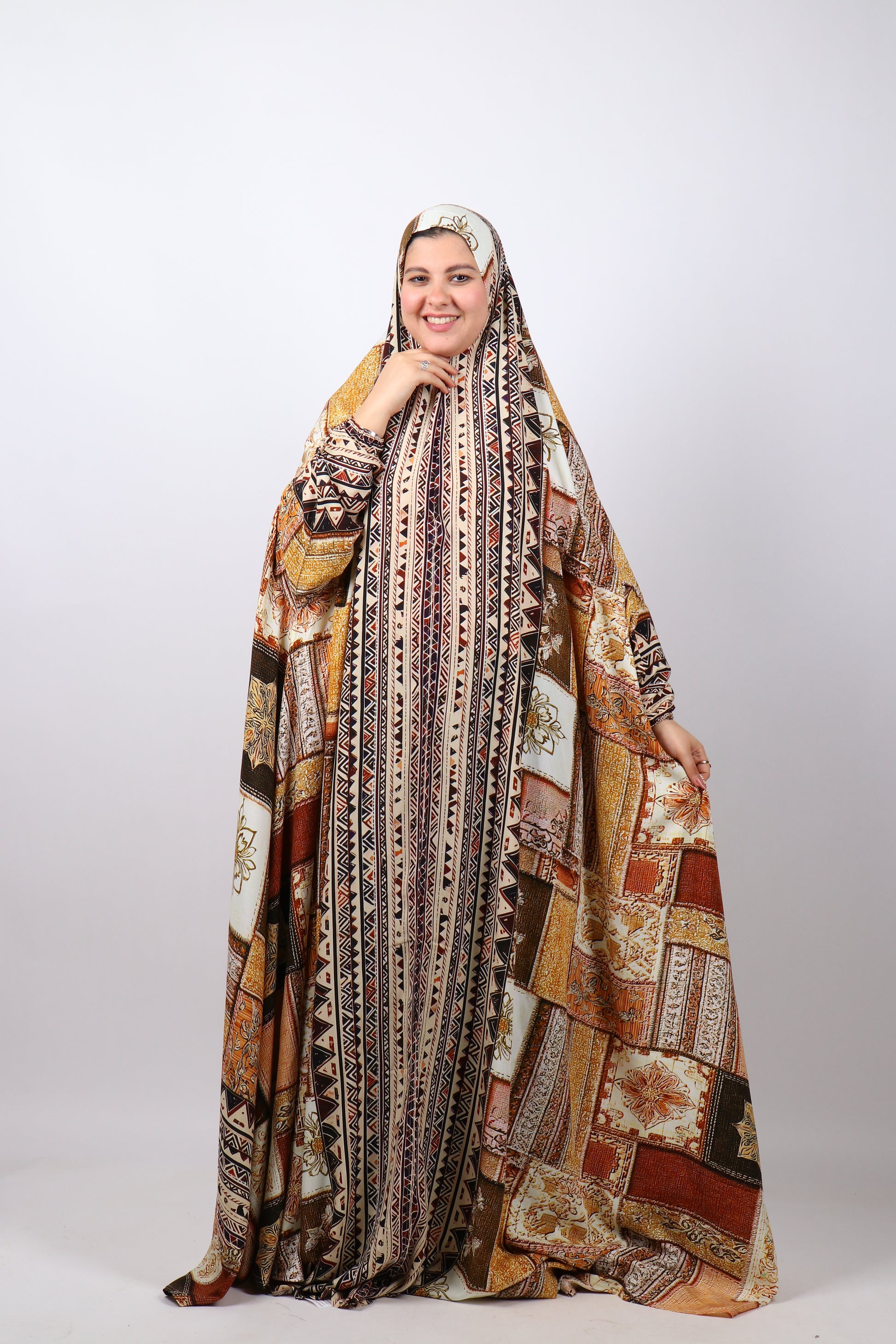 اسدال خمار كامل كنار