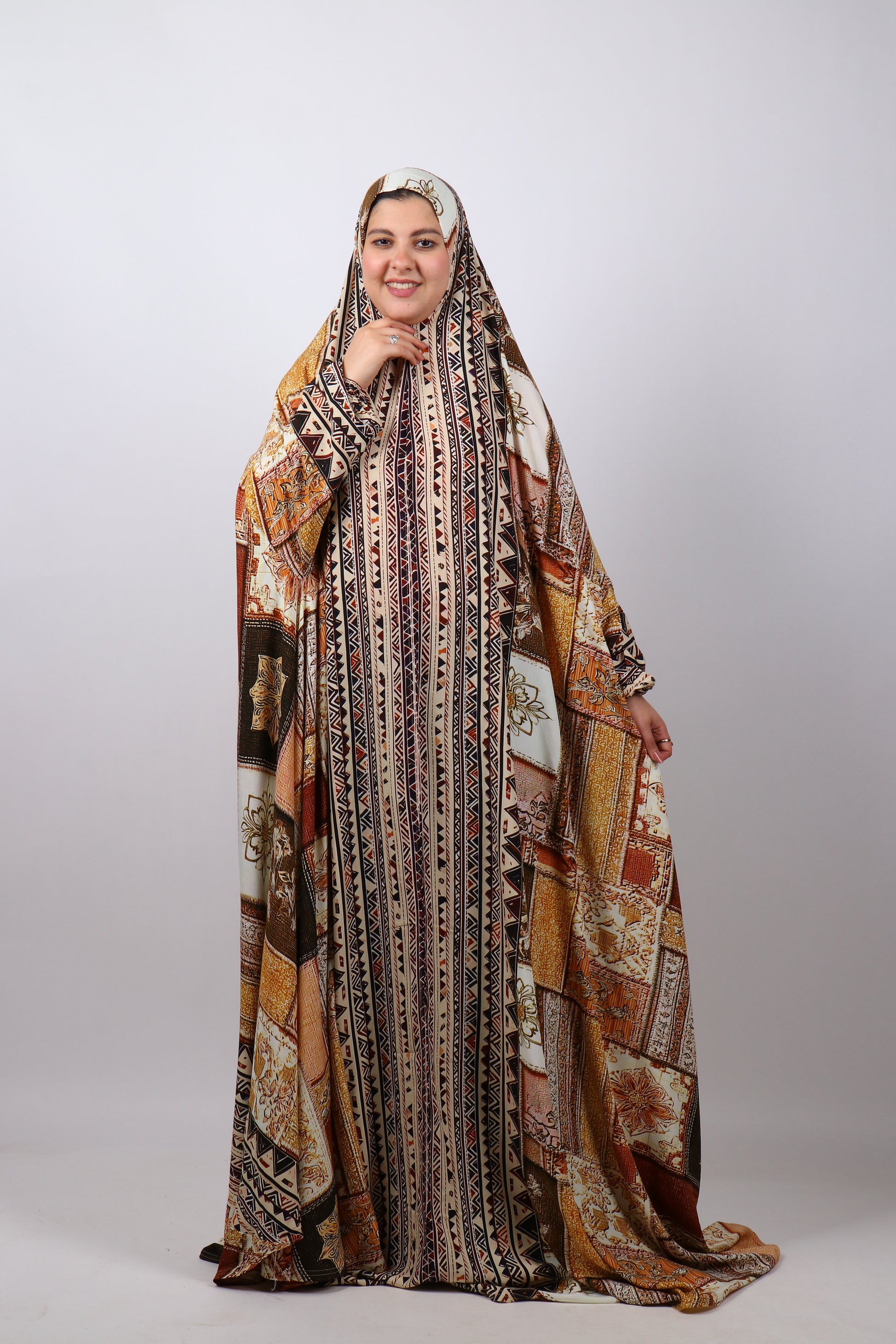 اسدال خمار كامل كنار