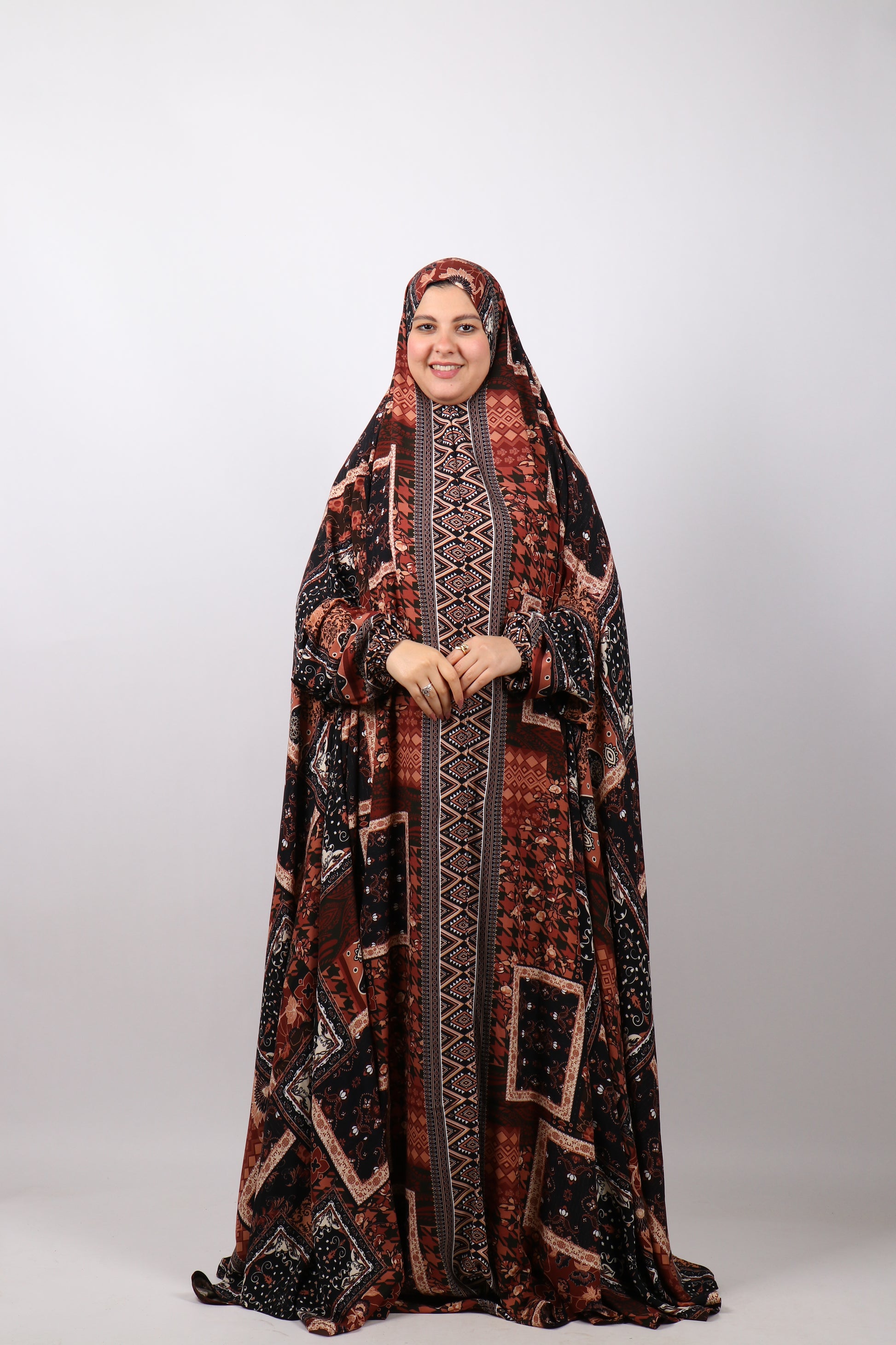 اسدال خمار كامل كنار