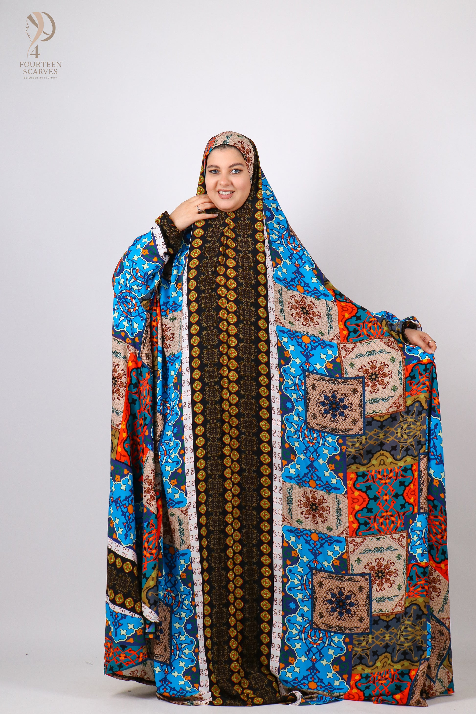 اسدال خمار كامل كنار