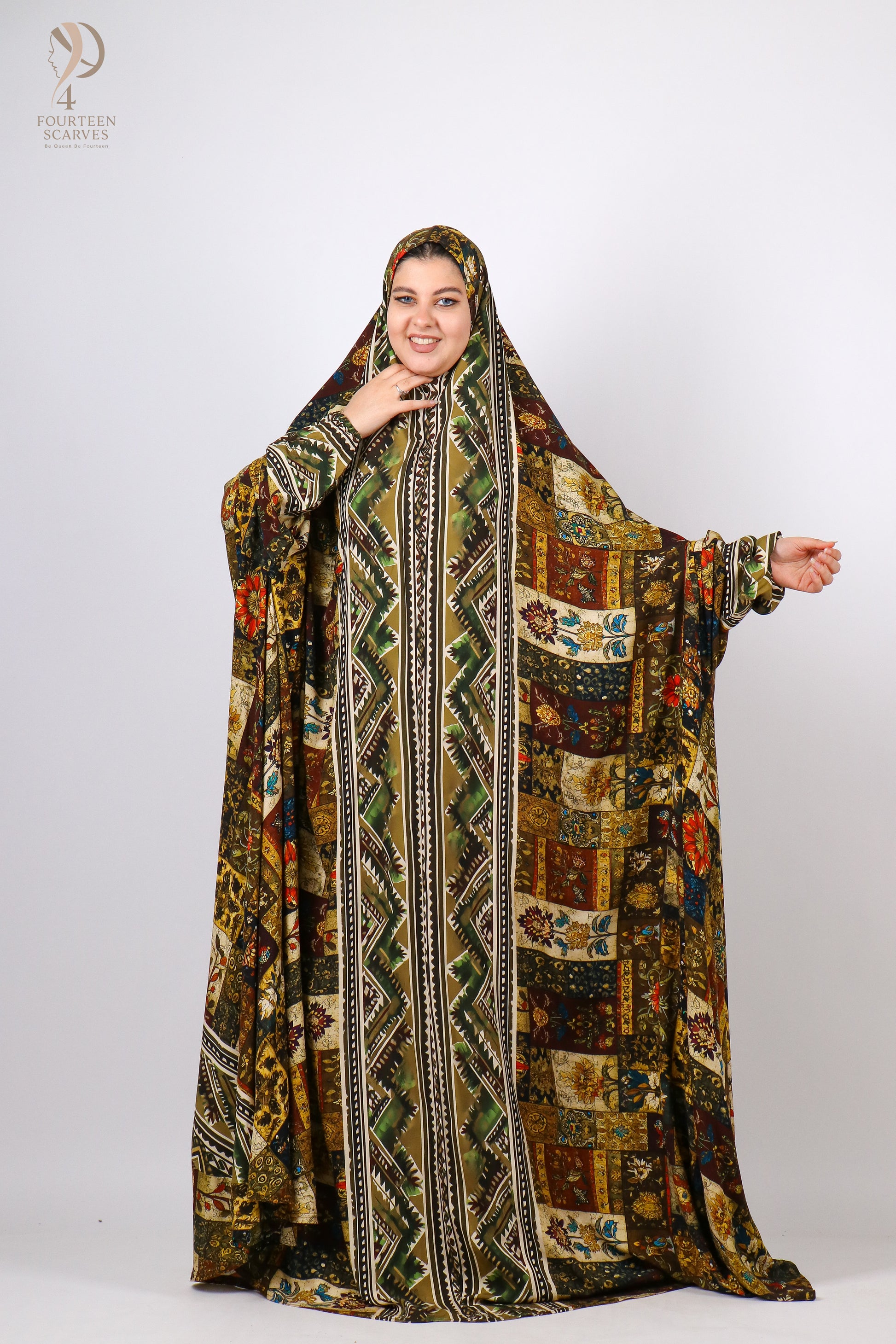اسدال خمار كامل كنار
