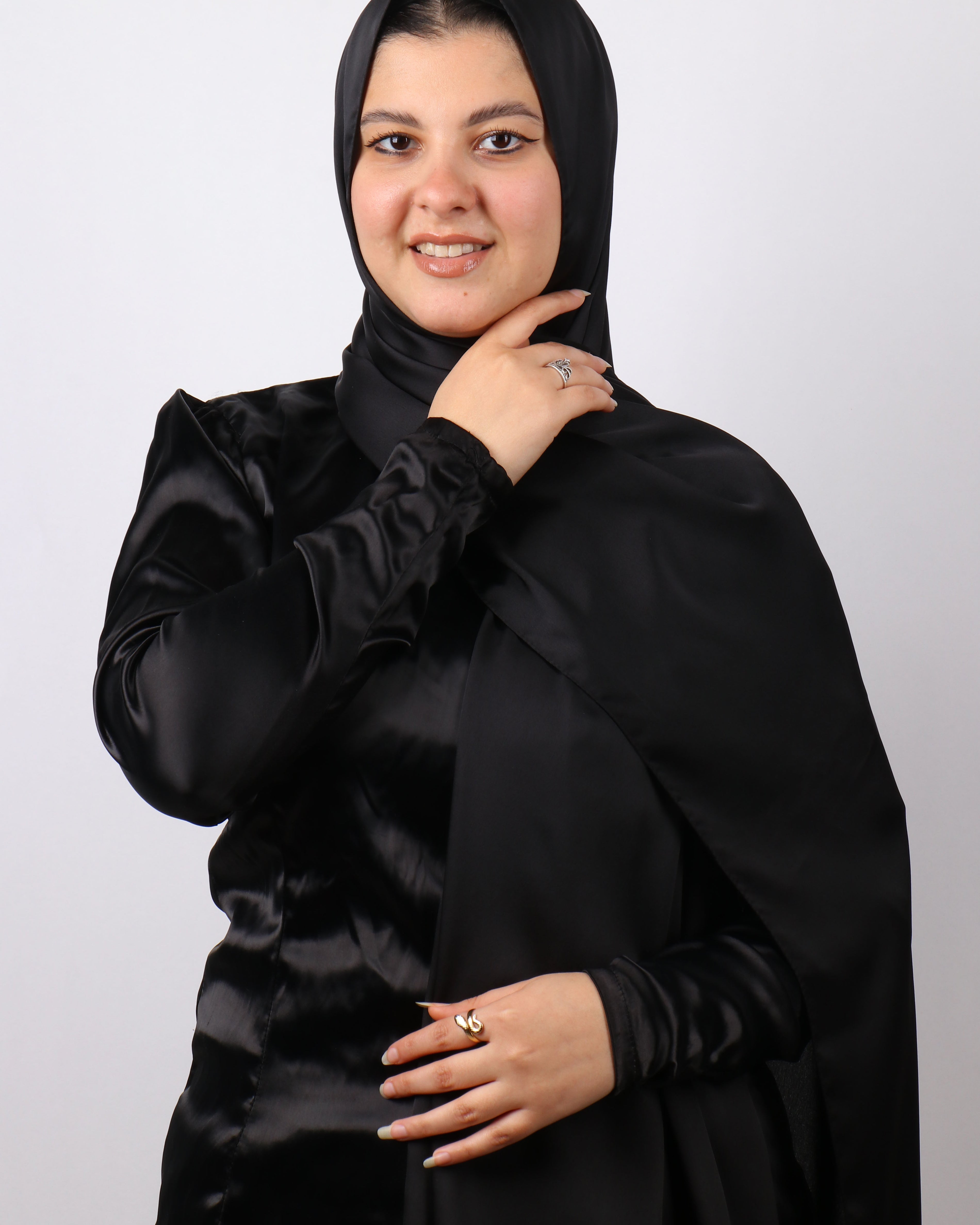 Imported satin hijab