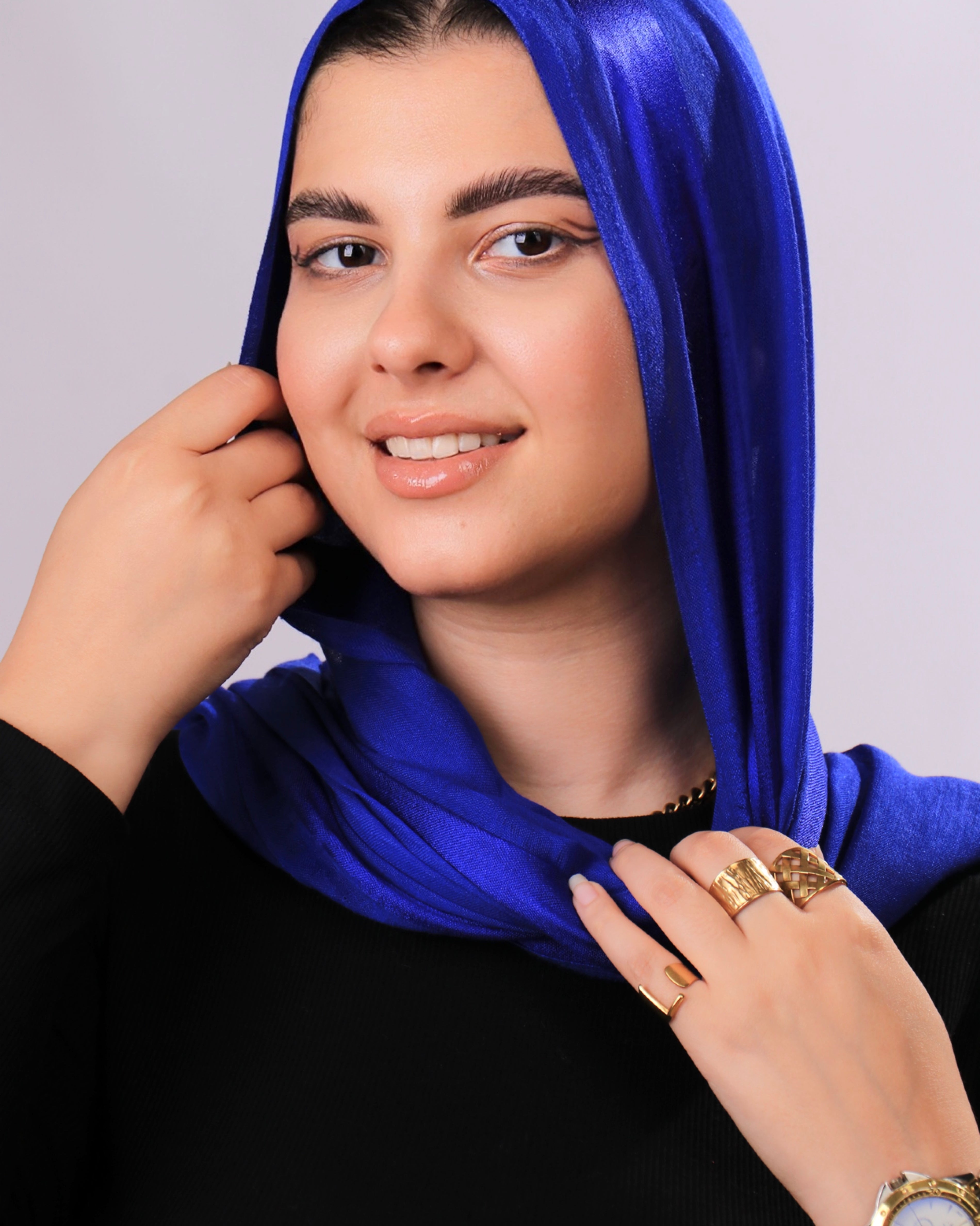 طرحه قطن فى ستان 1 شريط