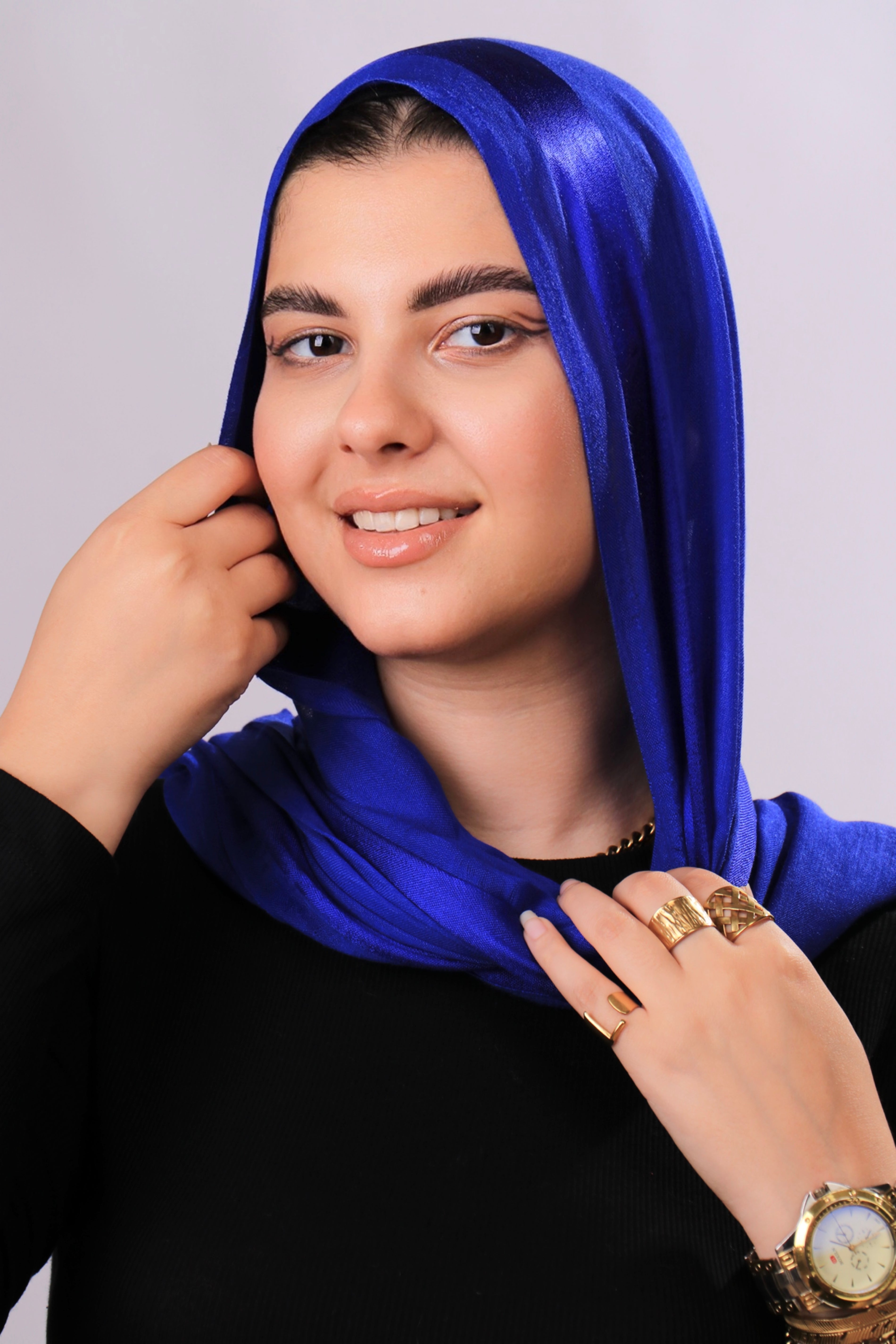 طرحه قطن فى ستان 1 شريط