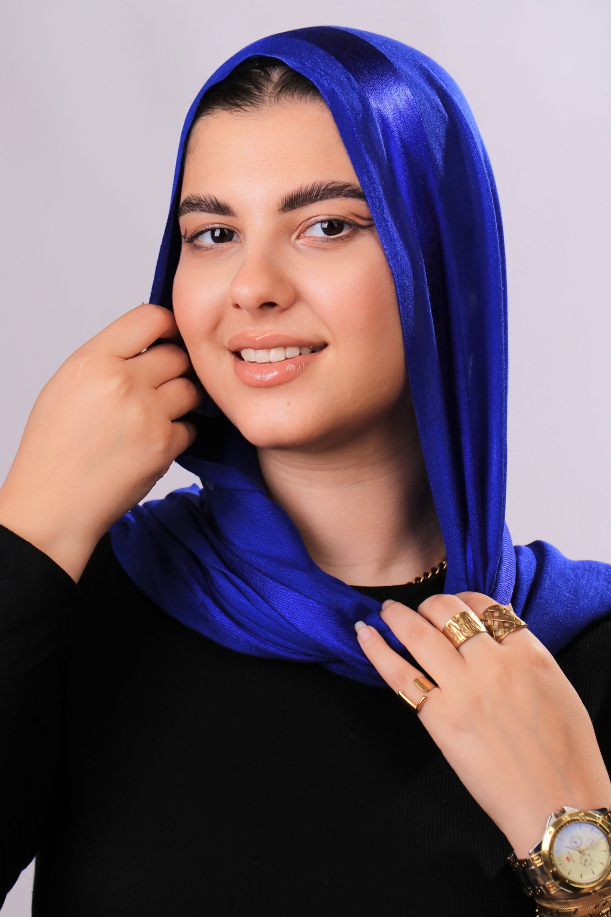 طرحه قطن فى ستان 1 شريط