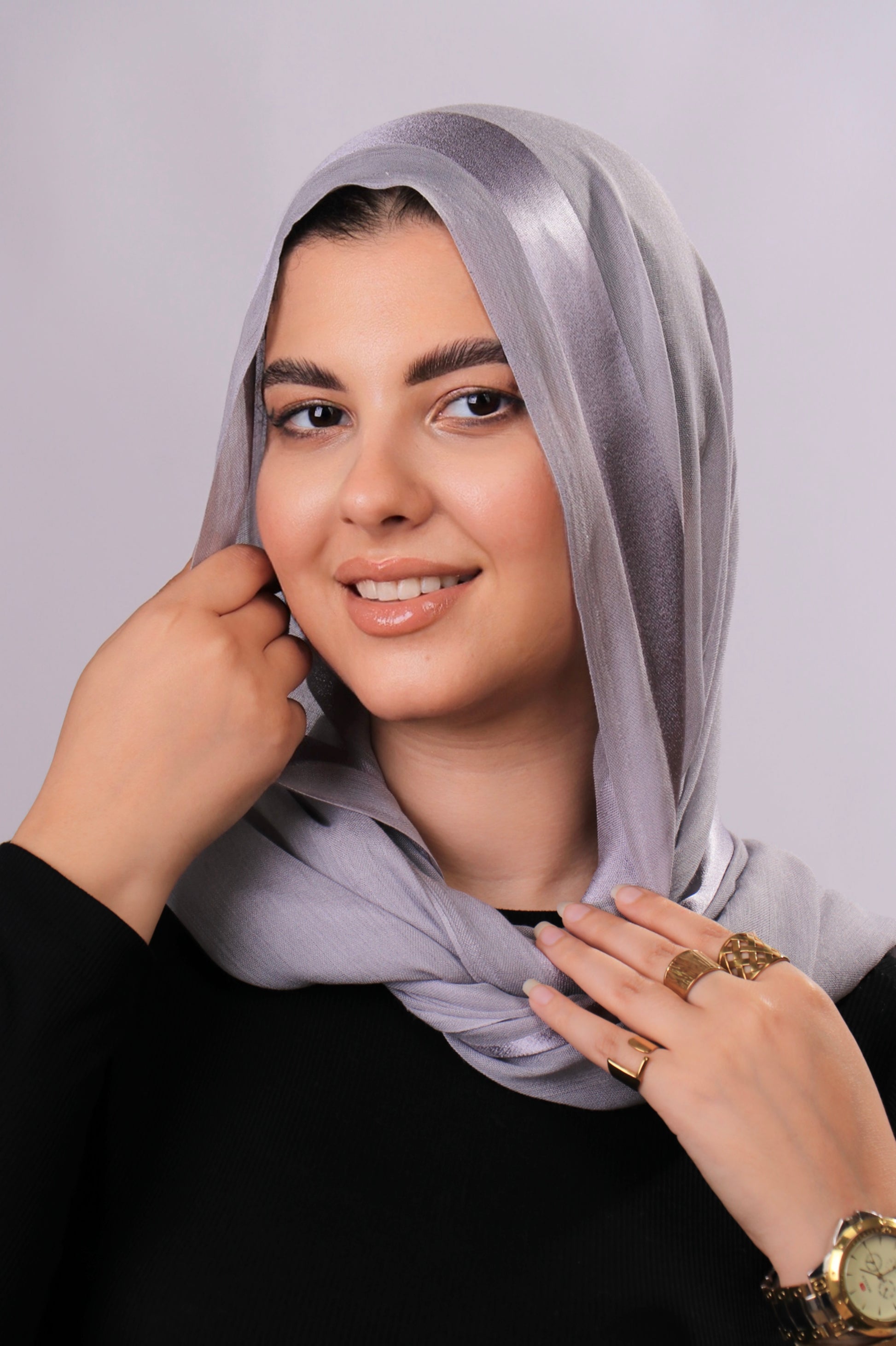 طرحه قطن فى ستان 1 شريط