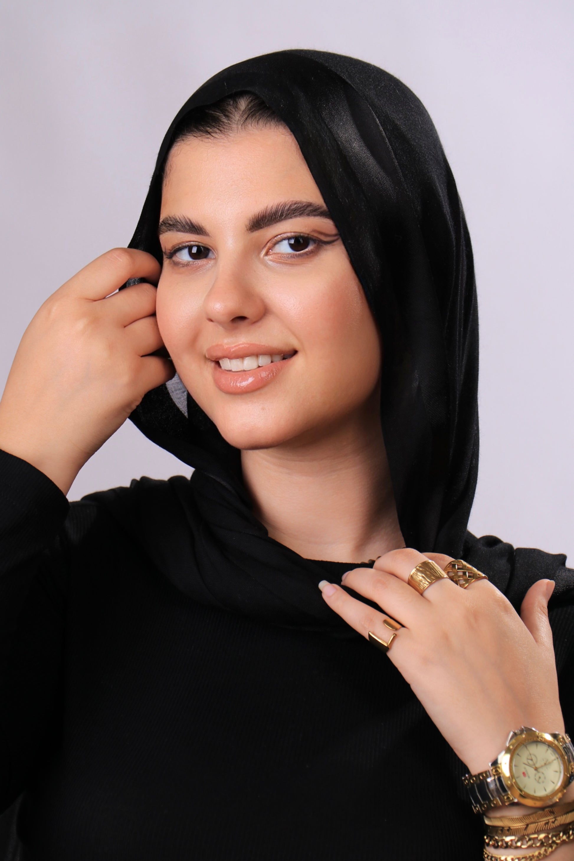 طرحه قطن فى ستان 1 شريط