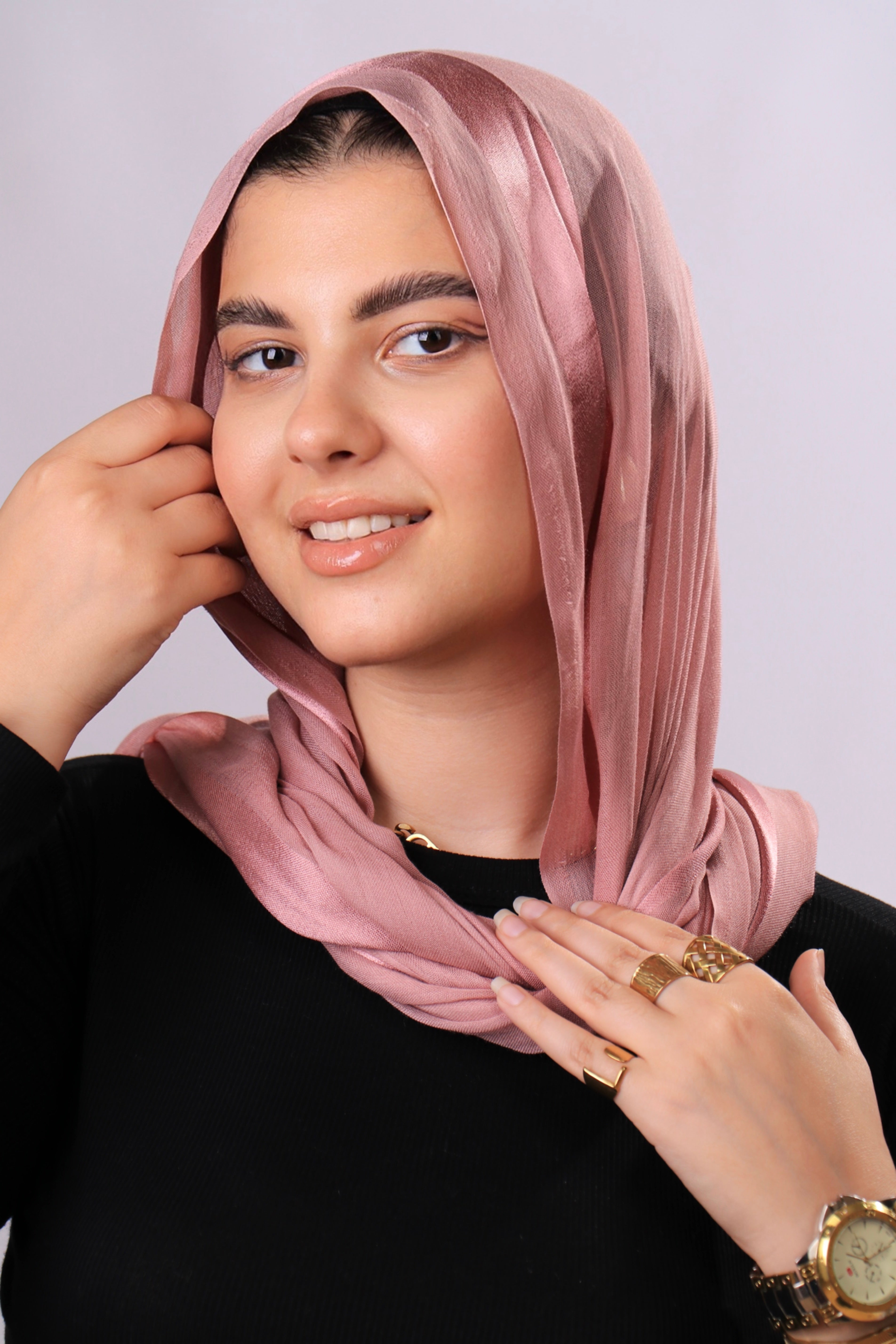 طرحه قطن فى ستان 1 شريط