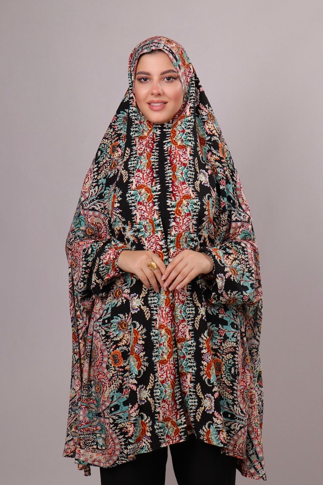 خمار صلاة مشجر