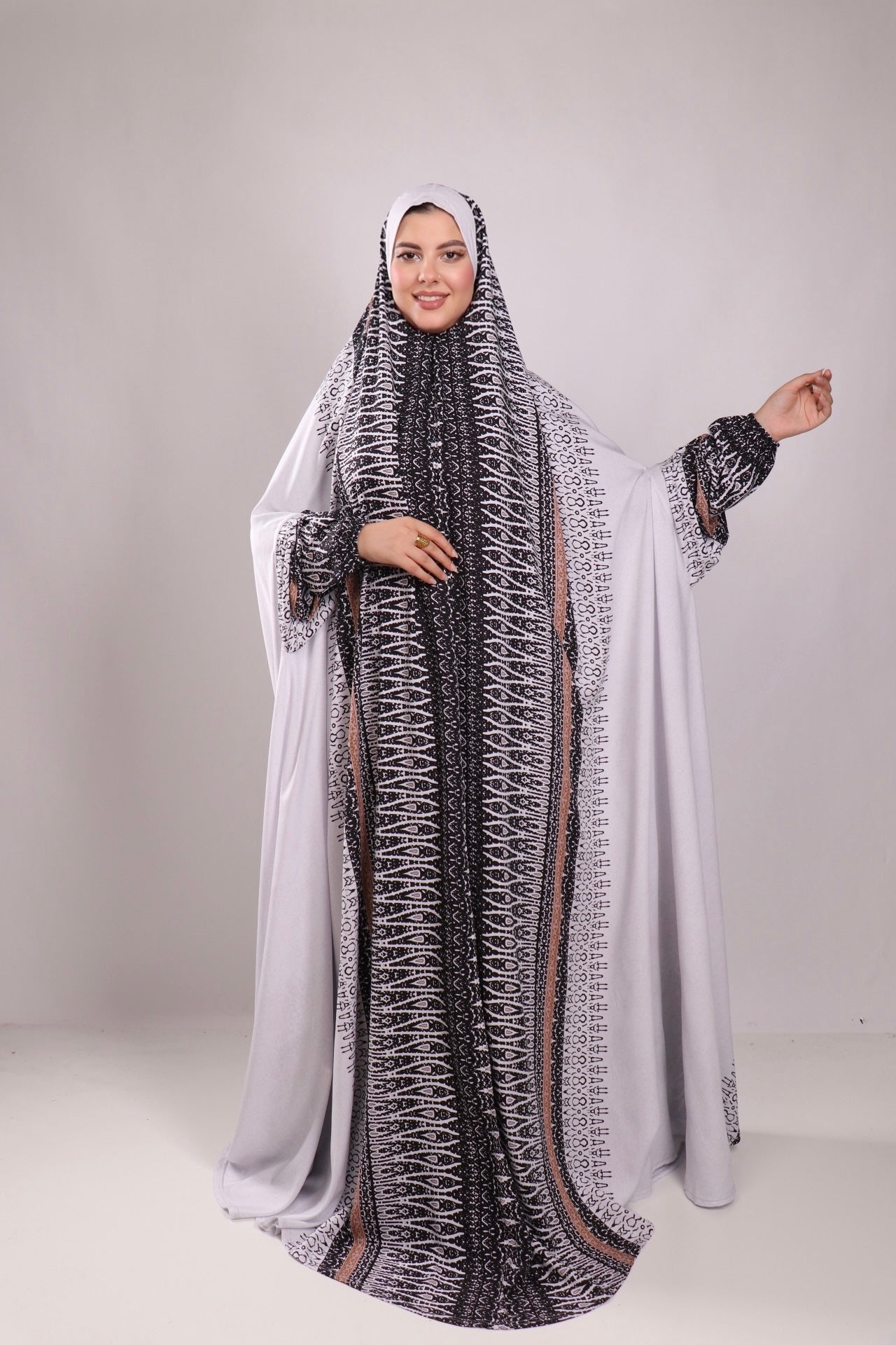 اسدال خمار كامل كنار