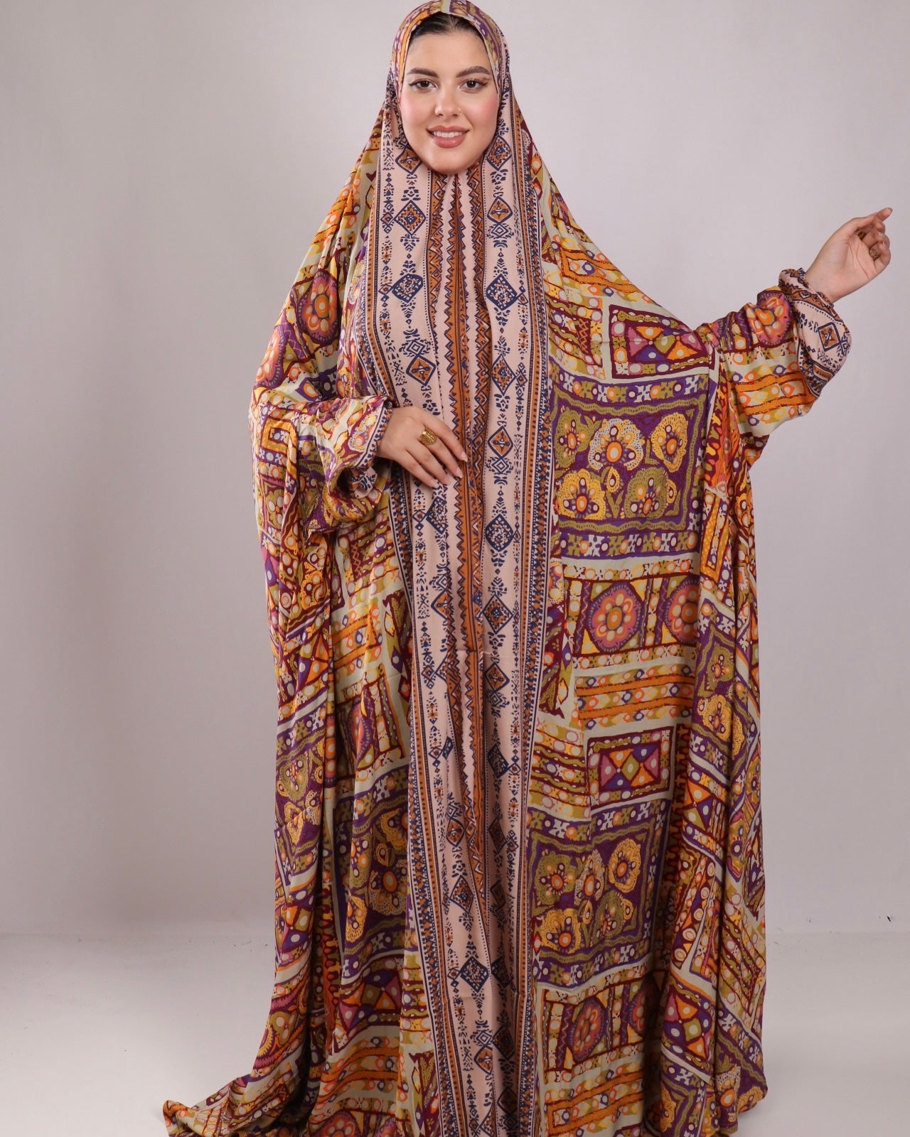 اسدال خمار كامل كنار