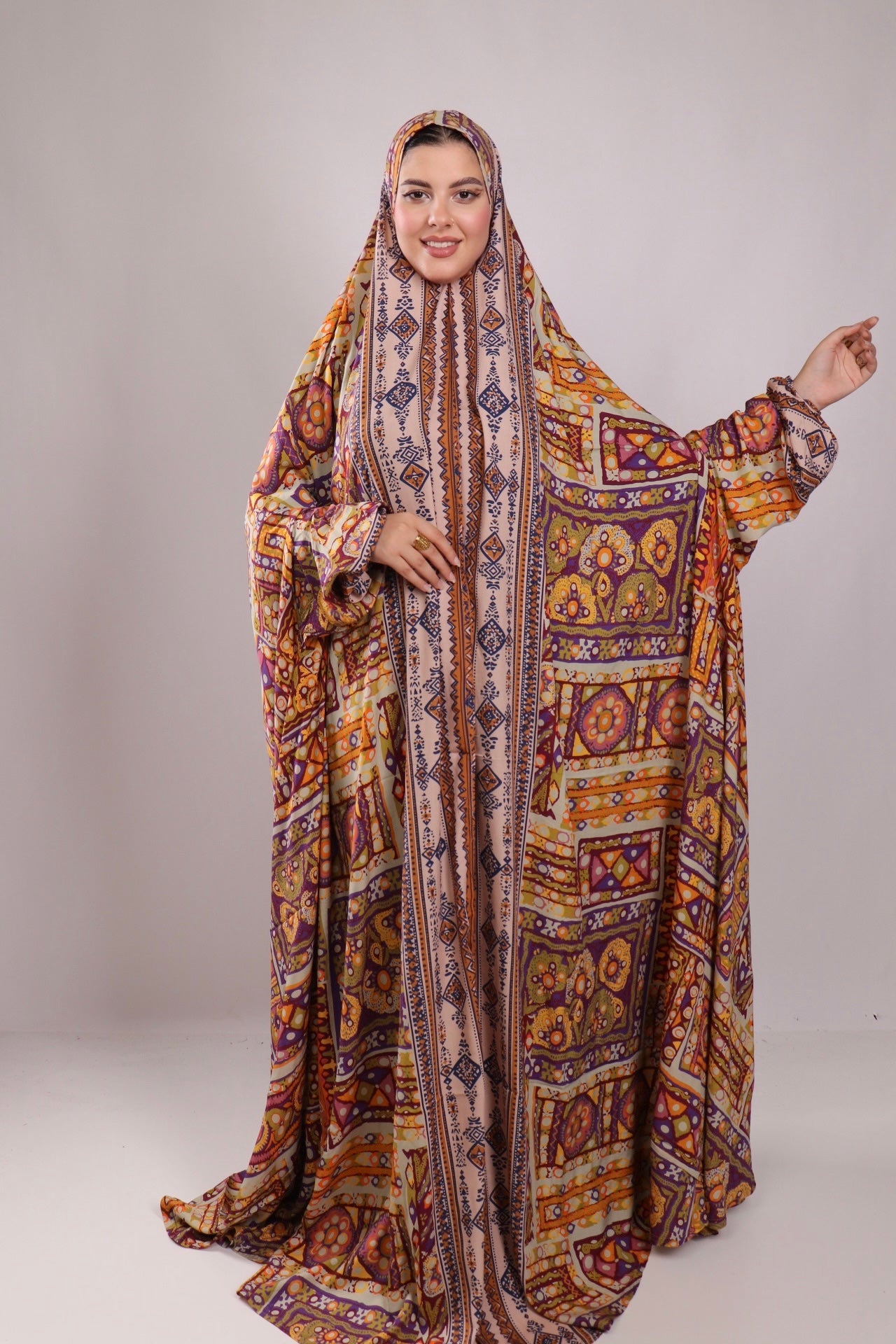 اسدال خمار كامل كنار
