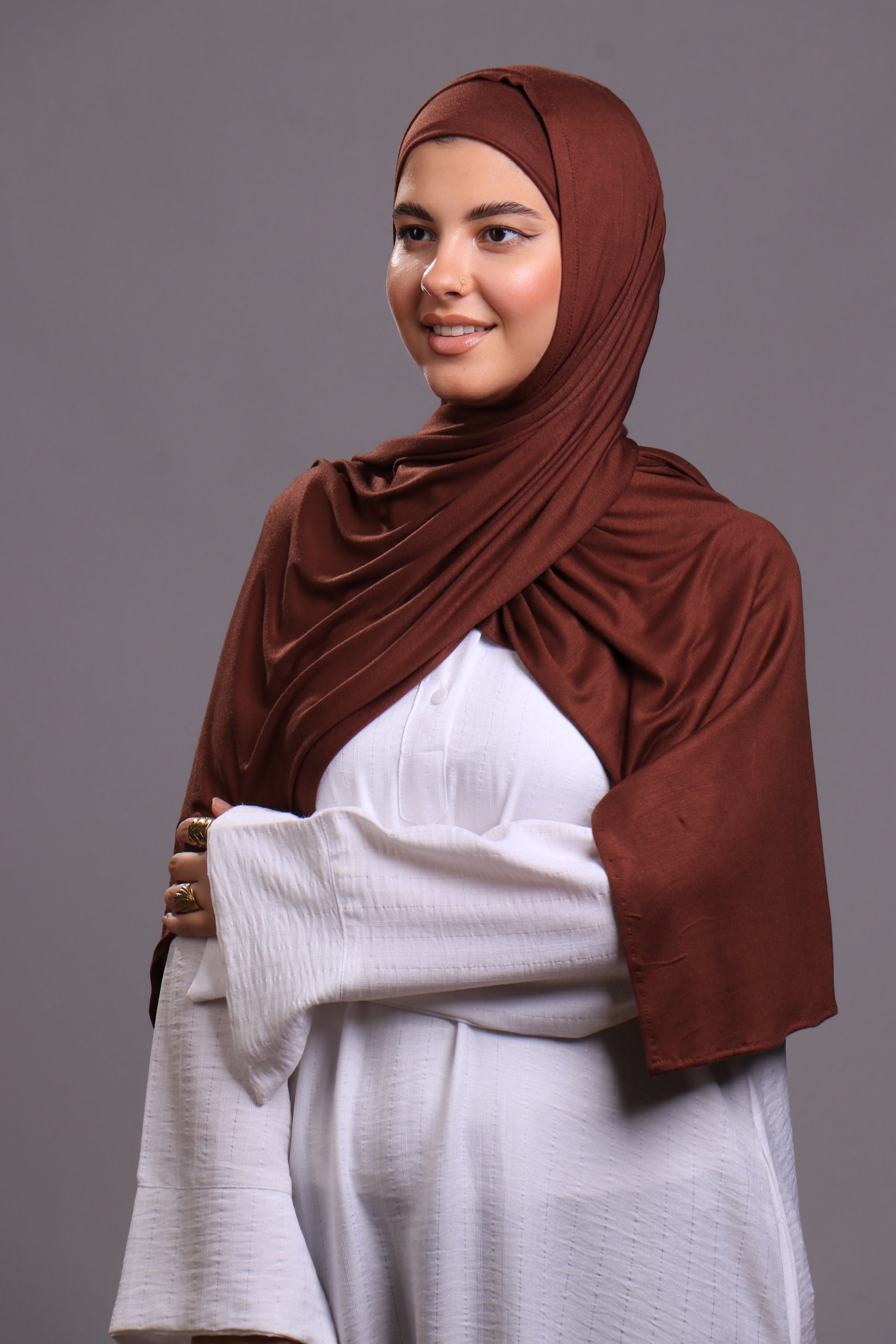 Italian veil with an attached bandana