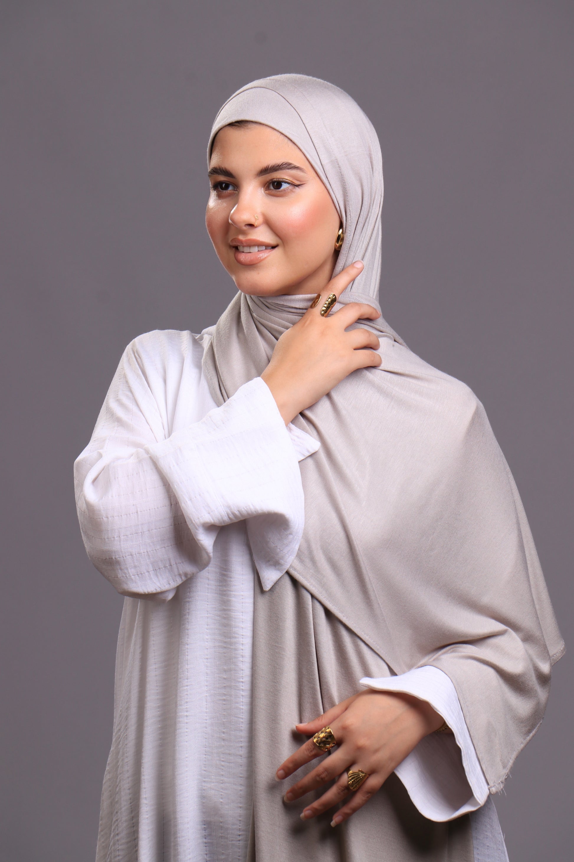 Italian veil with an attached bandana
