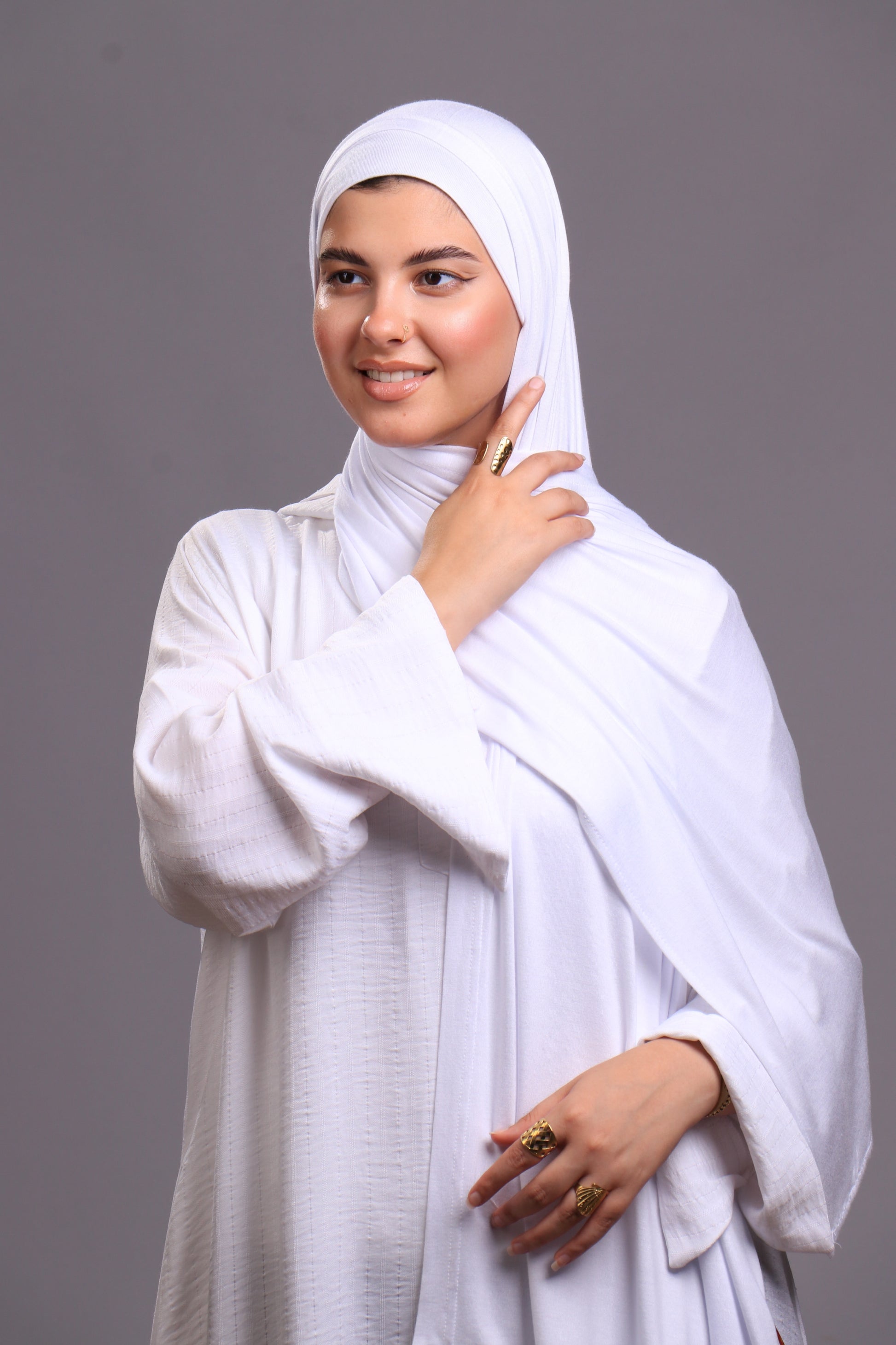 Italian veil with an attached bandana