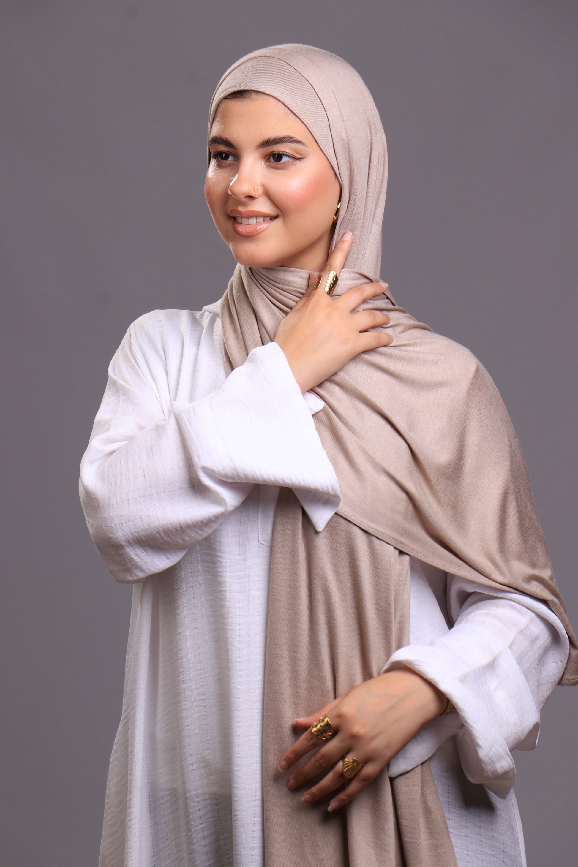 Italian veil with an attached bandana