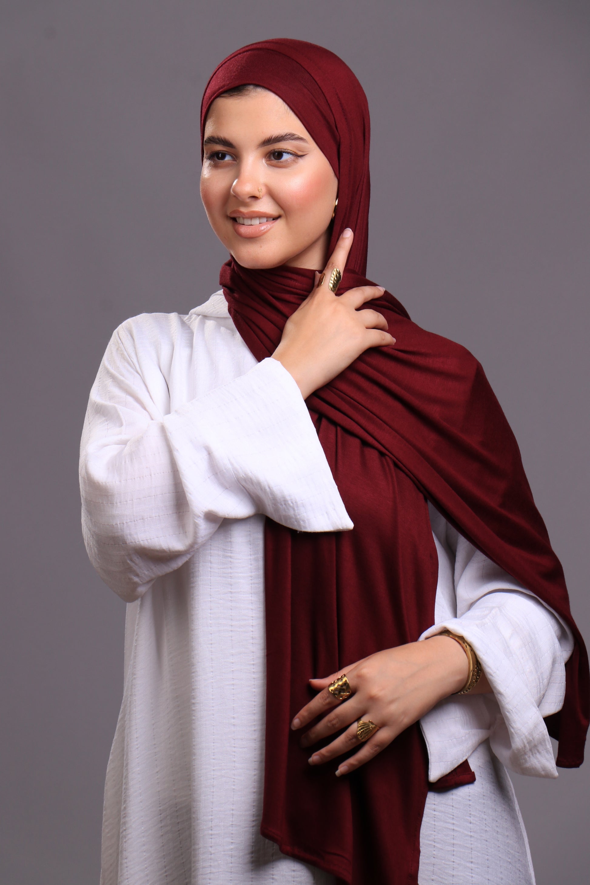 Italian veil with an attached bandana