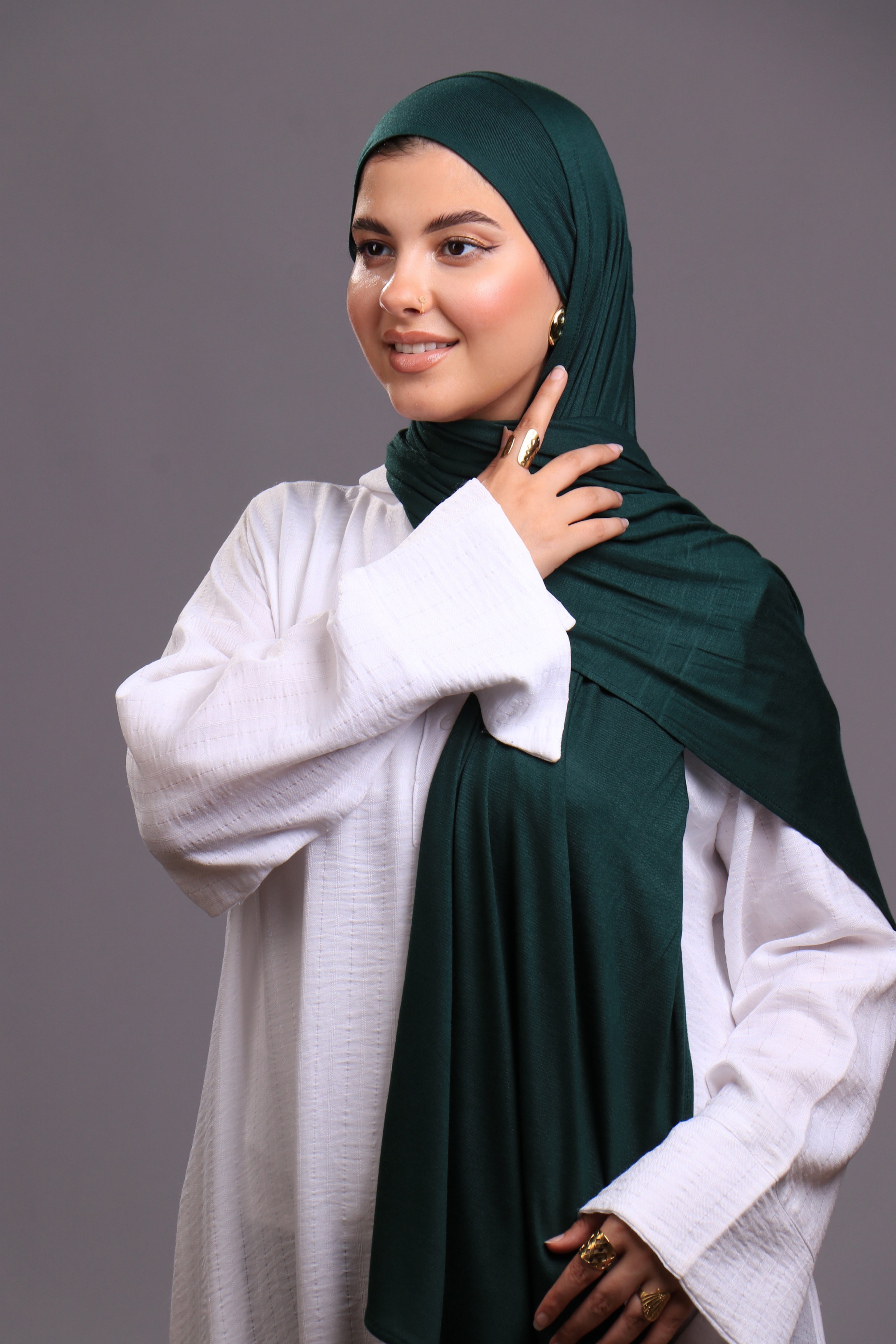 Italian veil with an attached bandana
