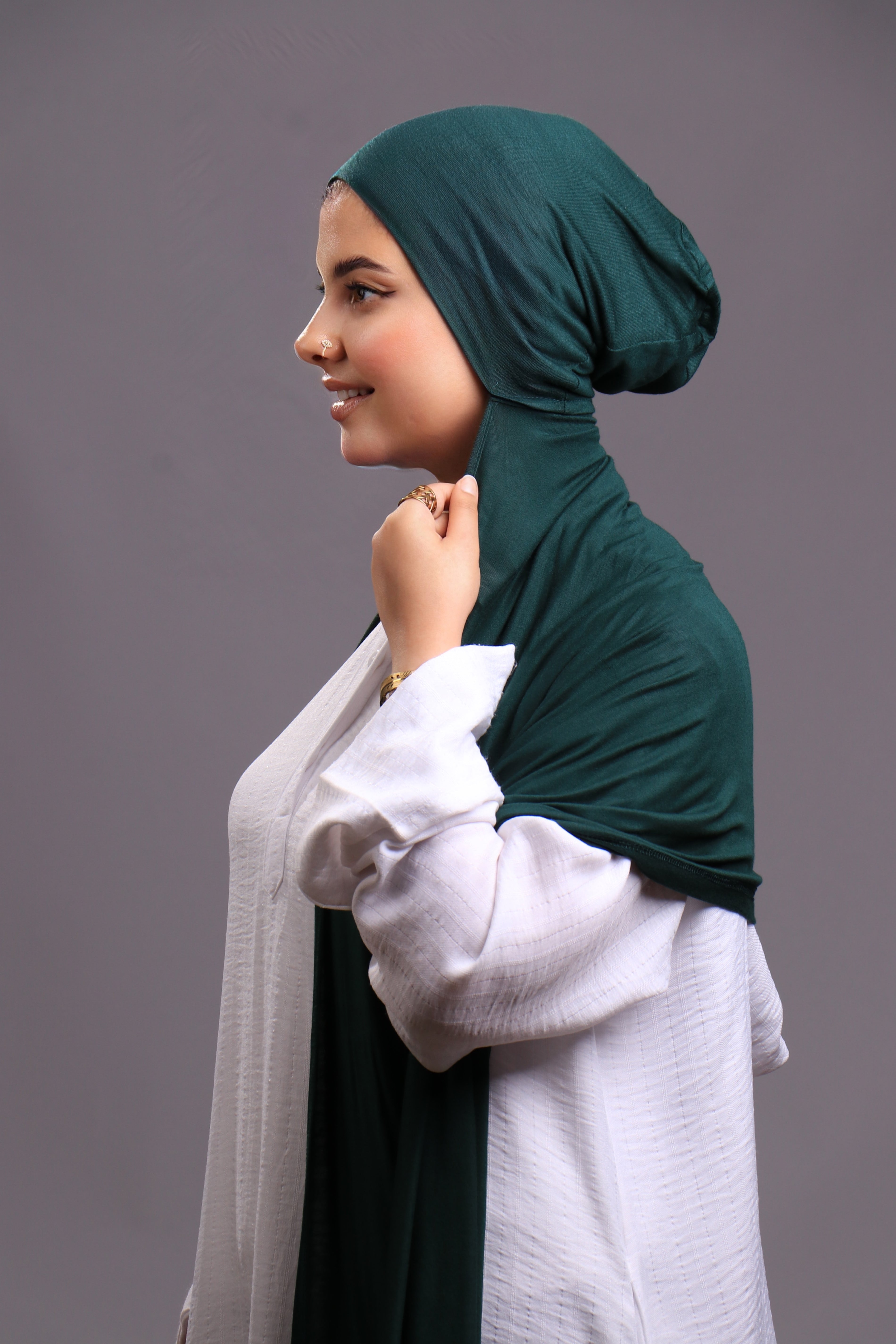 Italian veil with an attached bandana
