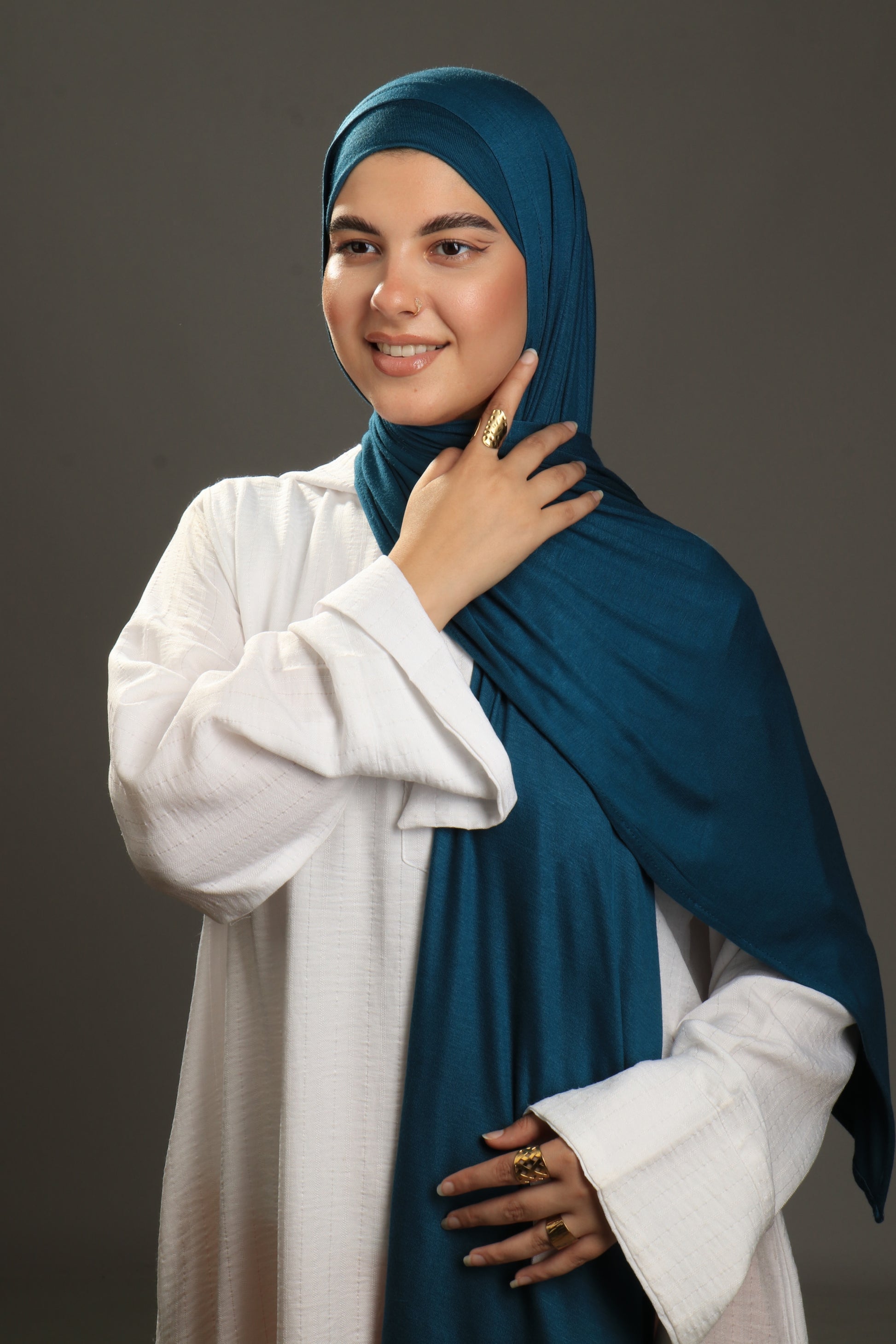 Italian veil with an attached bandana