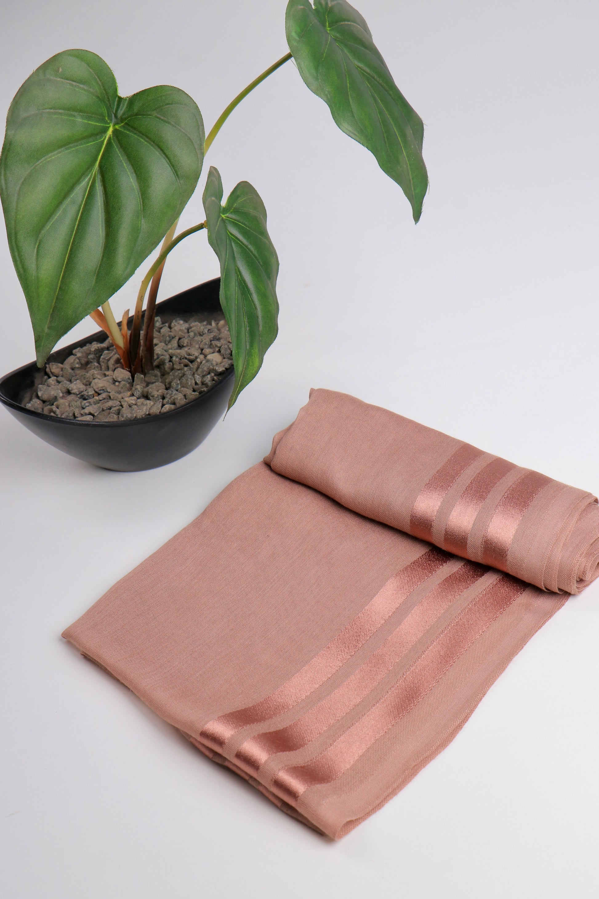 طرحه قطن فى ستان 3شريط