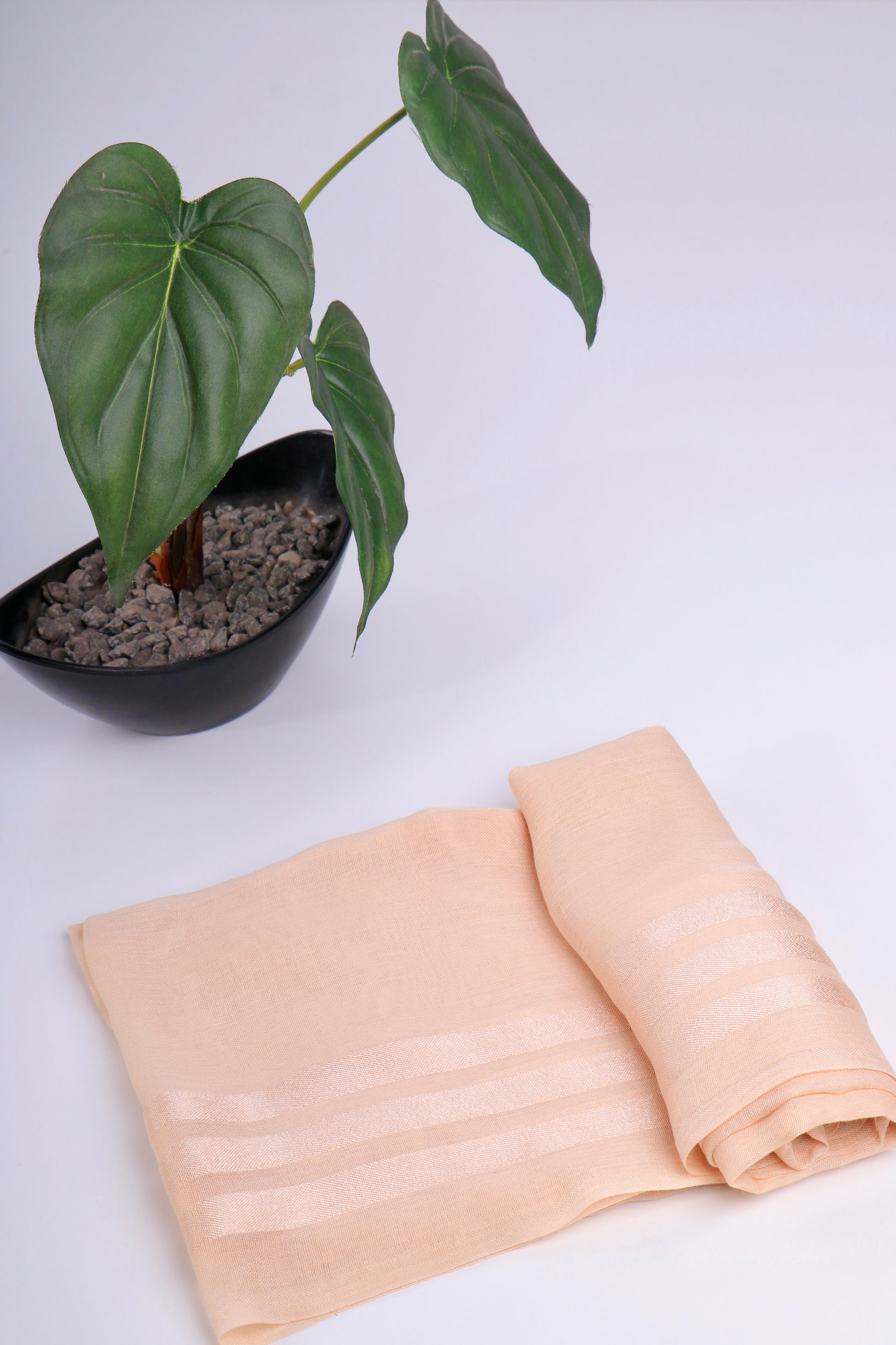 طرحه قطن فى ستان 3شريط