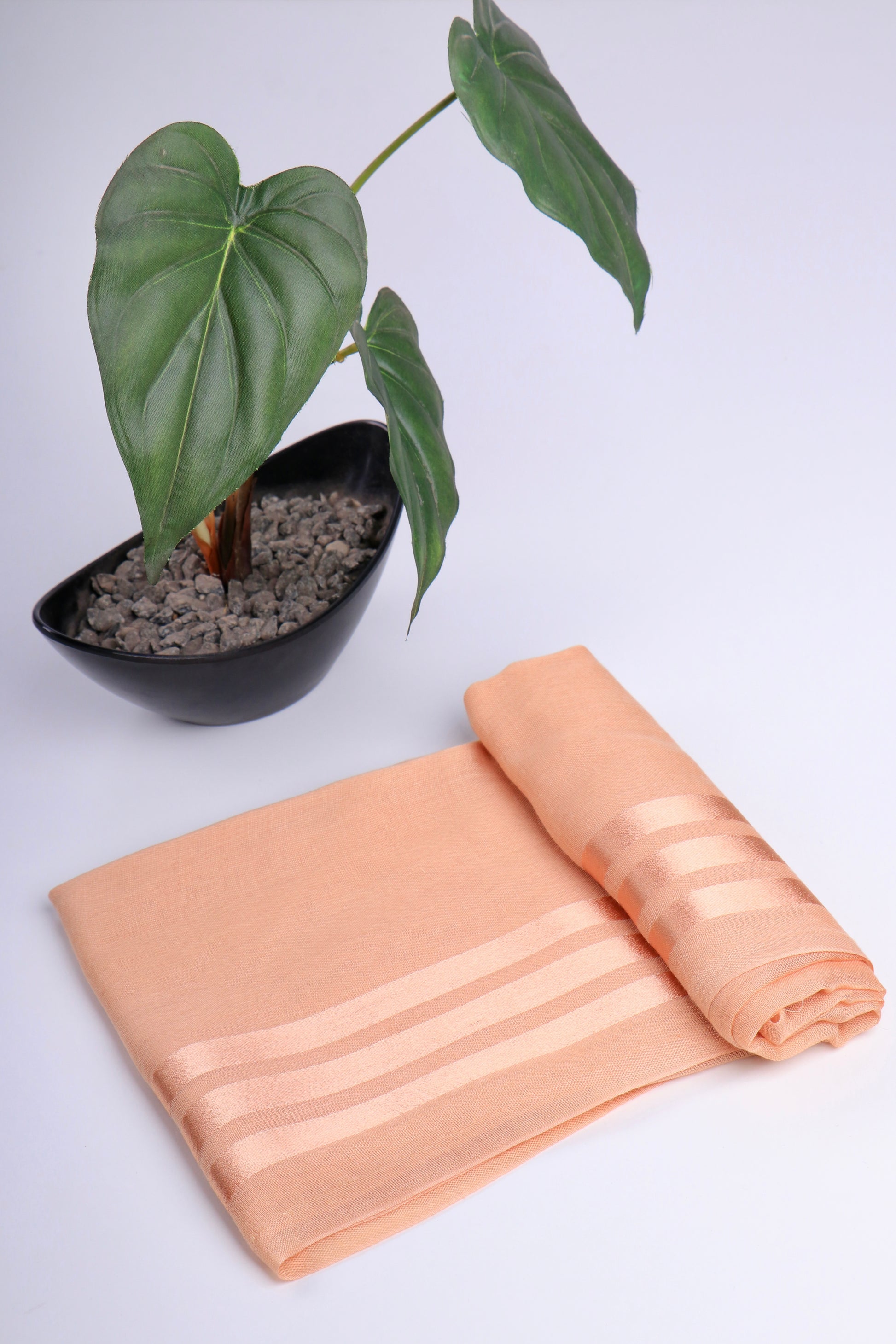 طرحه قطن فى ستان 3شريط