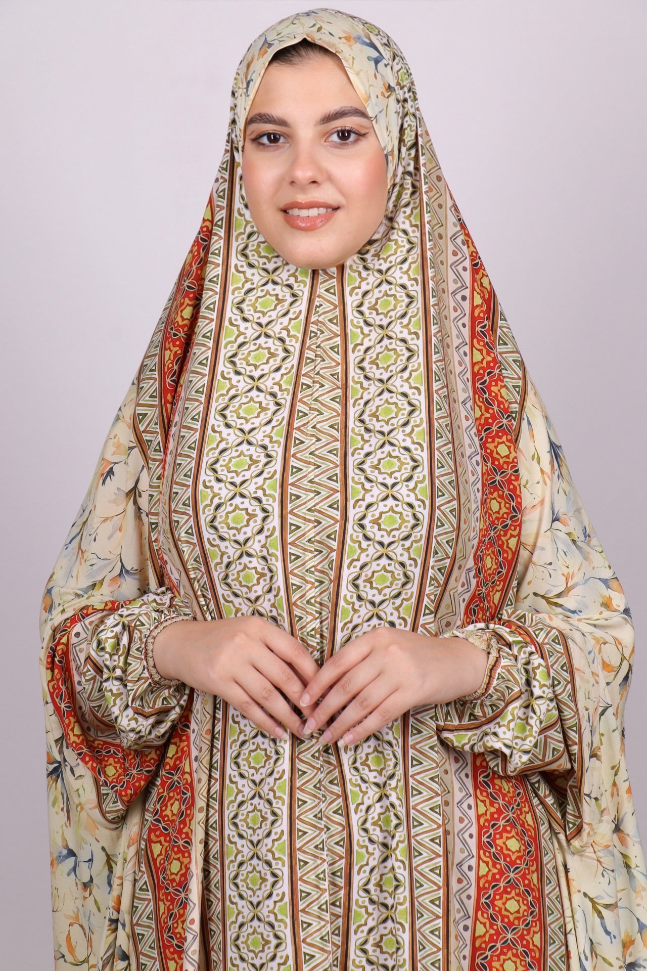 Full Khimar Esdal with border