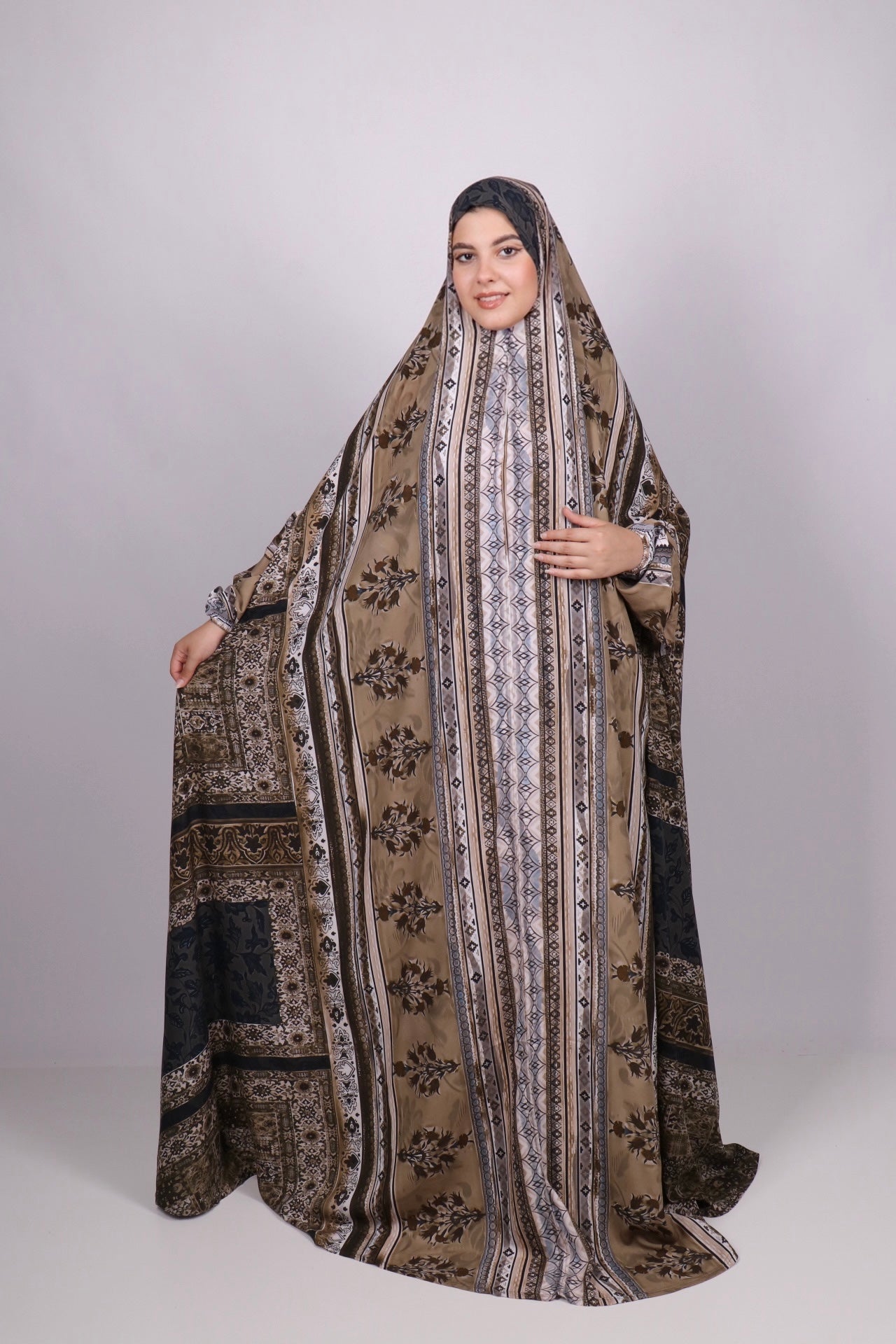 اسدال خمار كامل كنار